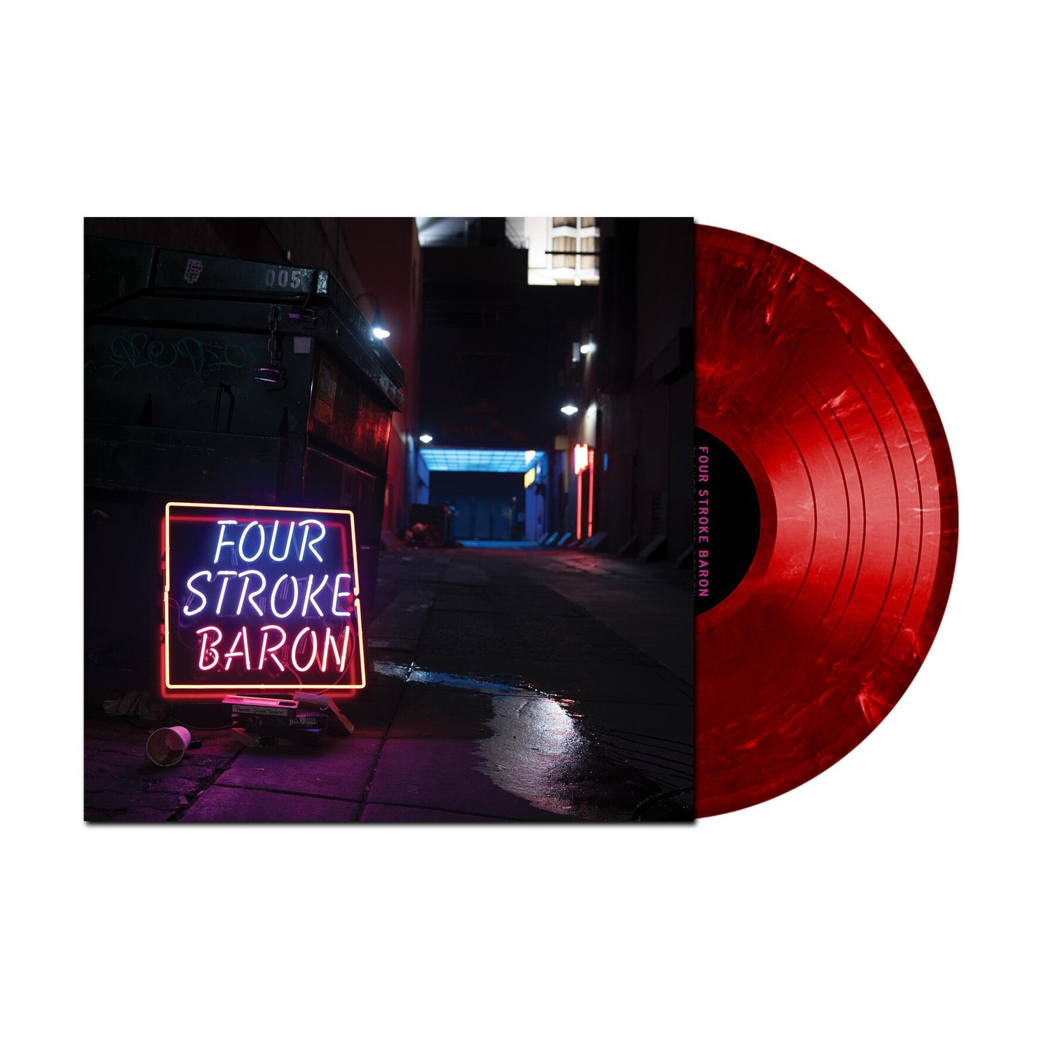 Four Stroke Baron - Planet Silver Screen (Clear Vinyl)