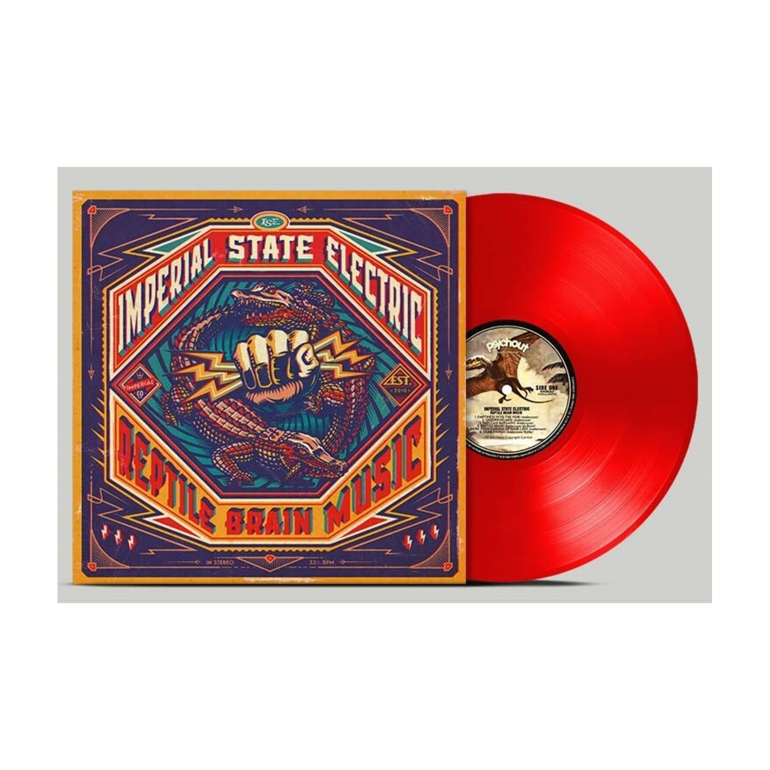 Imperial State Electric - Reptile Brain Music (Red Vinyl)