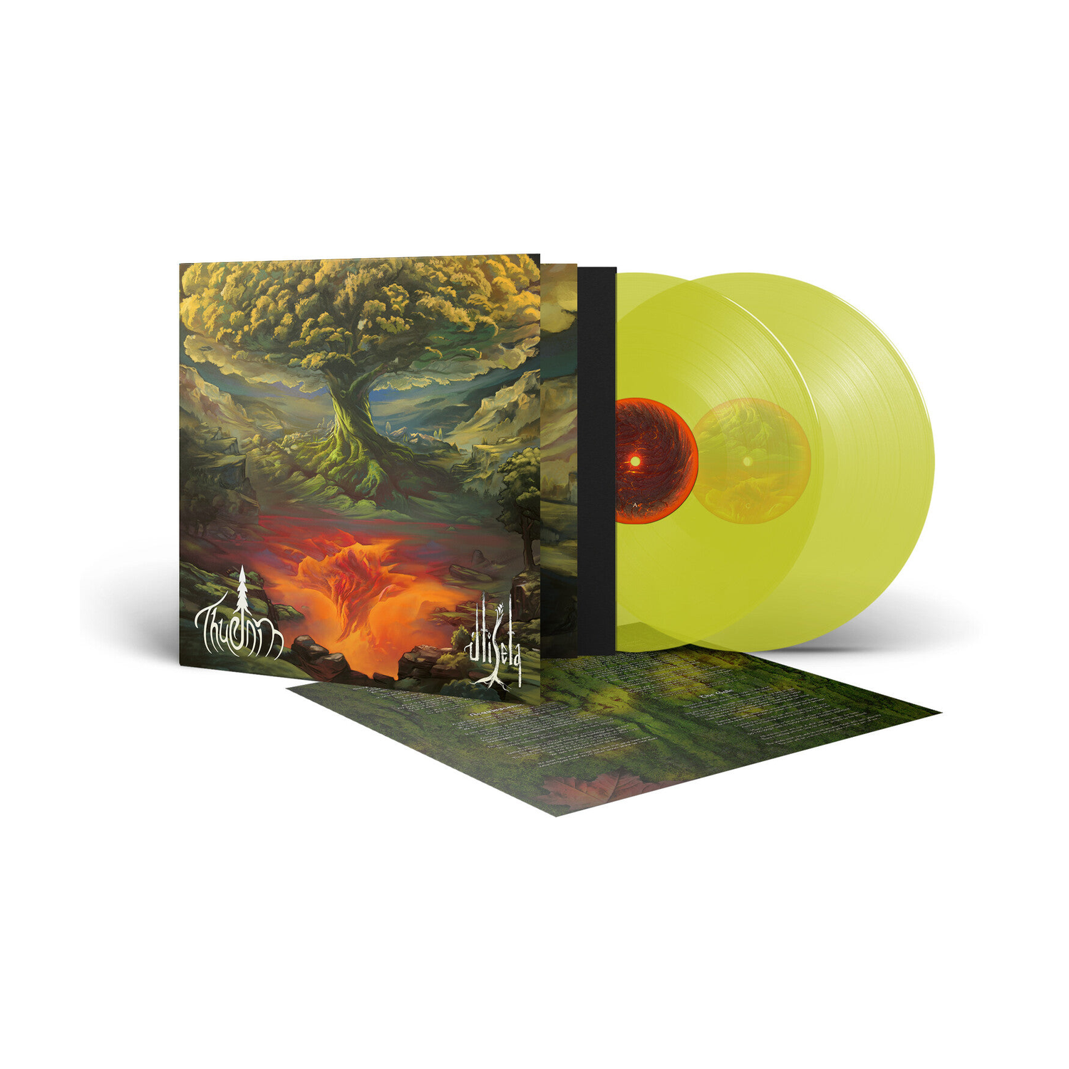 Thurnin - Utiseta - Transparent Lime 2xLP (Green Vinyl)