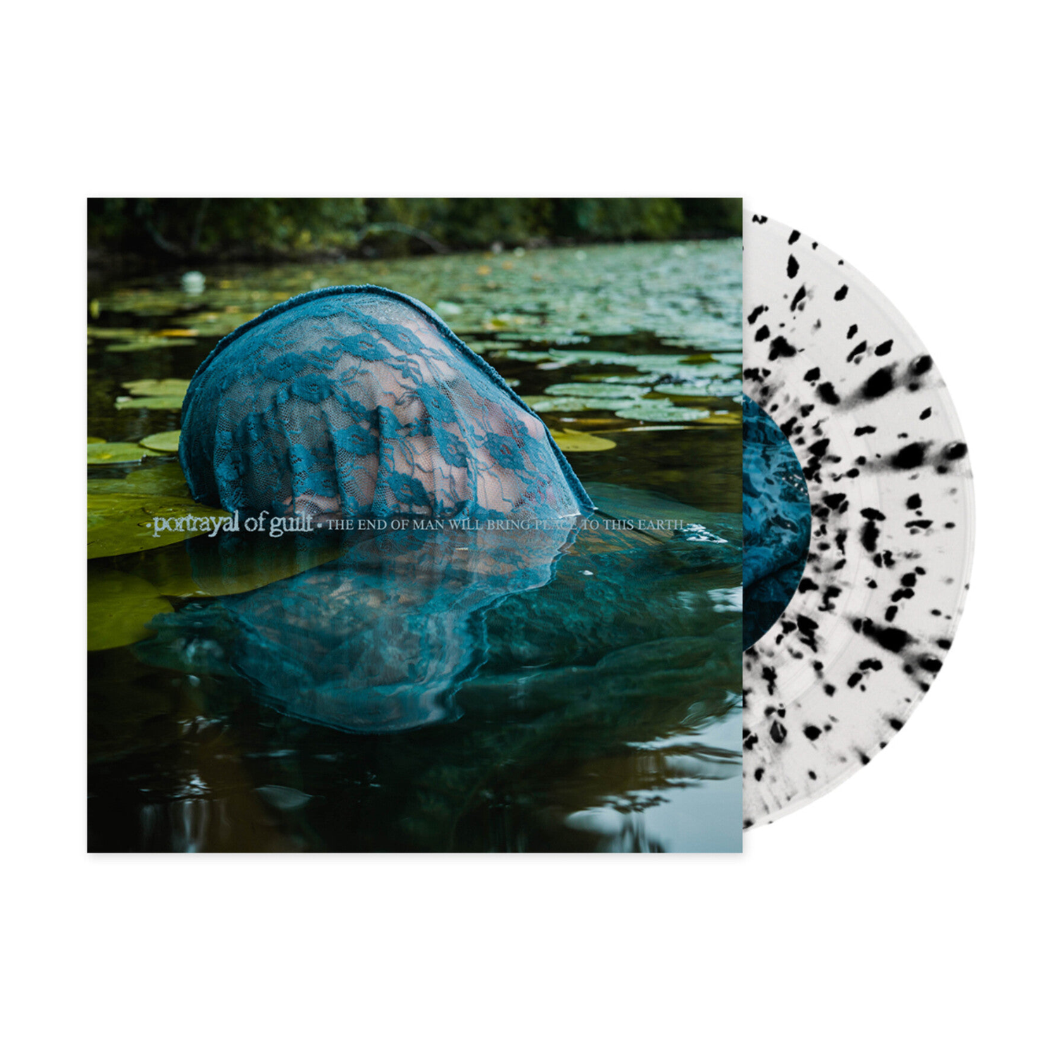 Portrayal of Guilt - Split - Black & White Splatter