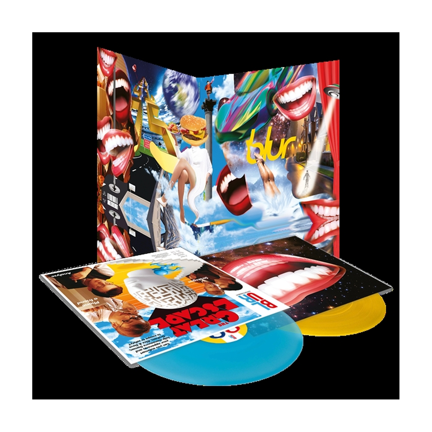 Blur - The Great Escape 2xLP (Clear Vinyl)