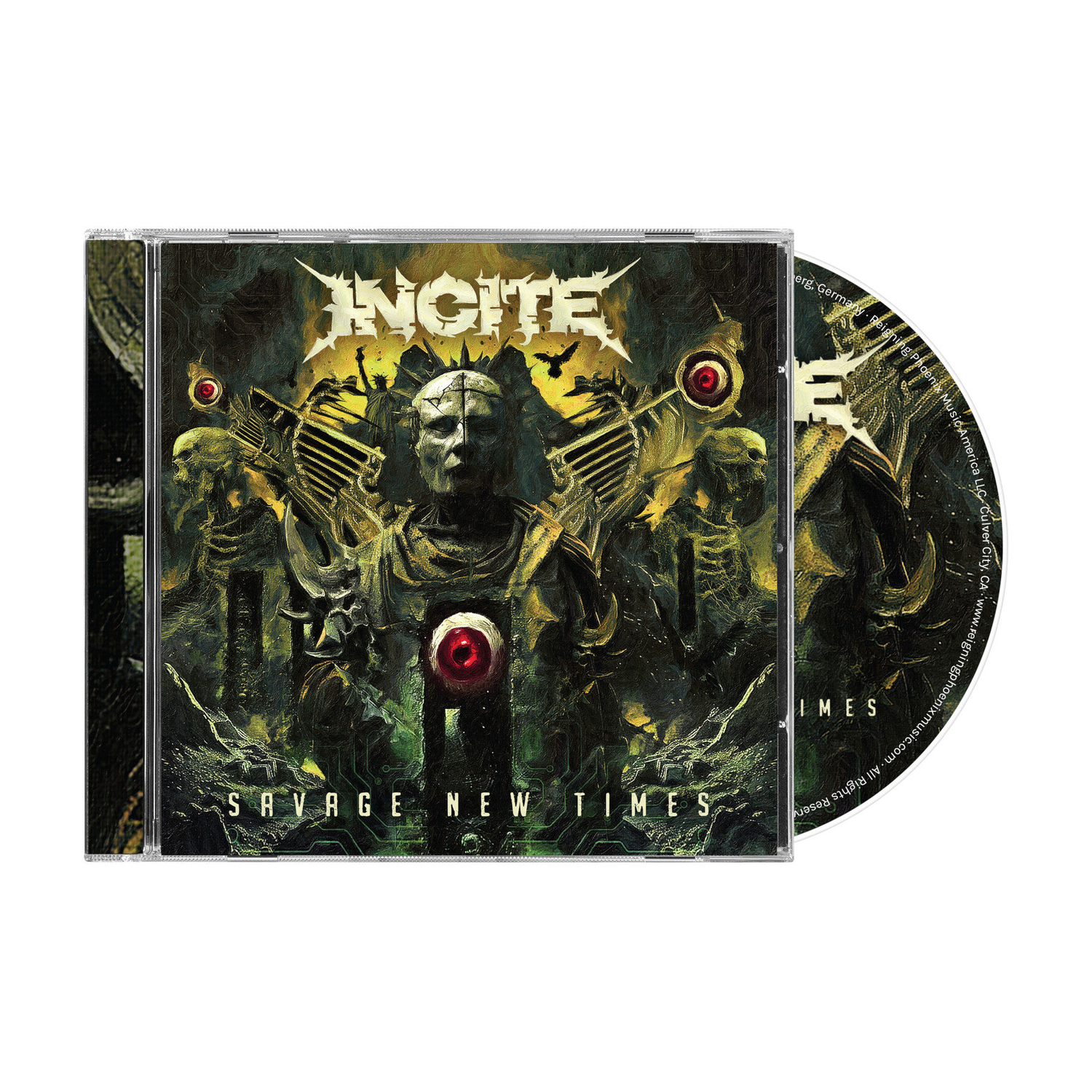 Incite - Savage New Times (CD)