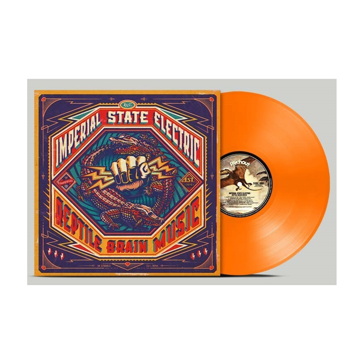 Imperial State Electric - Reptile Brain Music (Orange Vinyl)