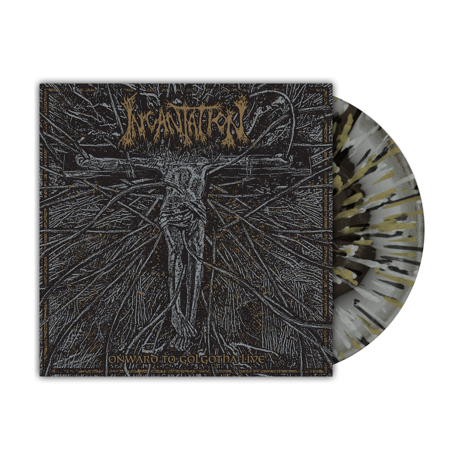 Incantation - Onward To Golgotha Live 2xLP (Splatter Vinyl)