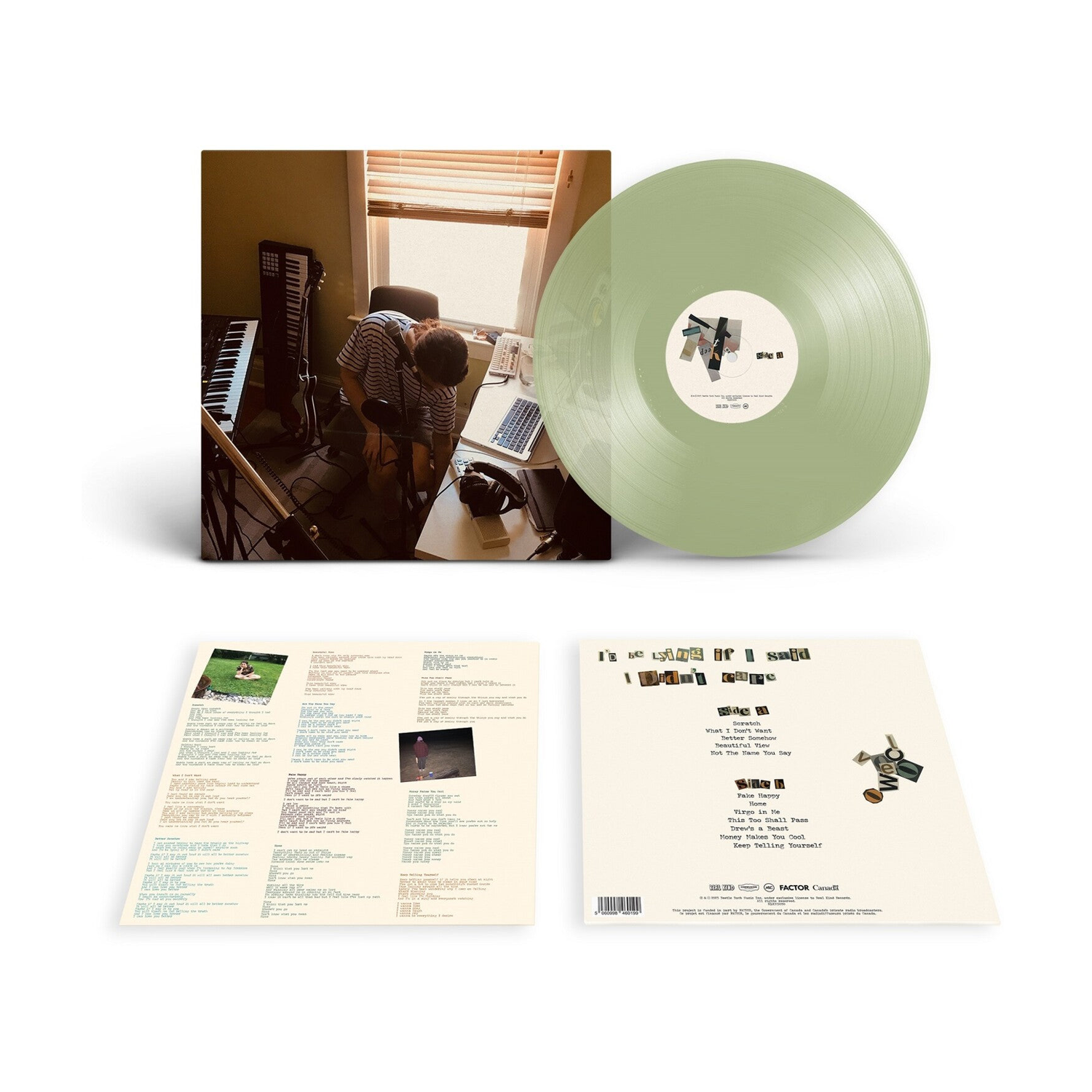 Hannah Georgas - I'd Be Lying if I Said I Didn't Care (Green Vinyl)