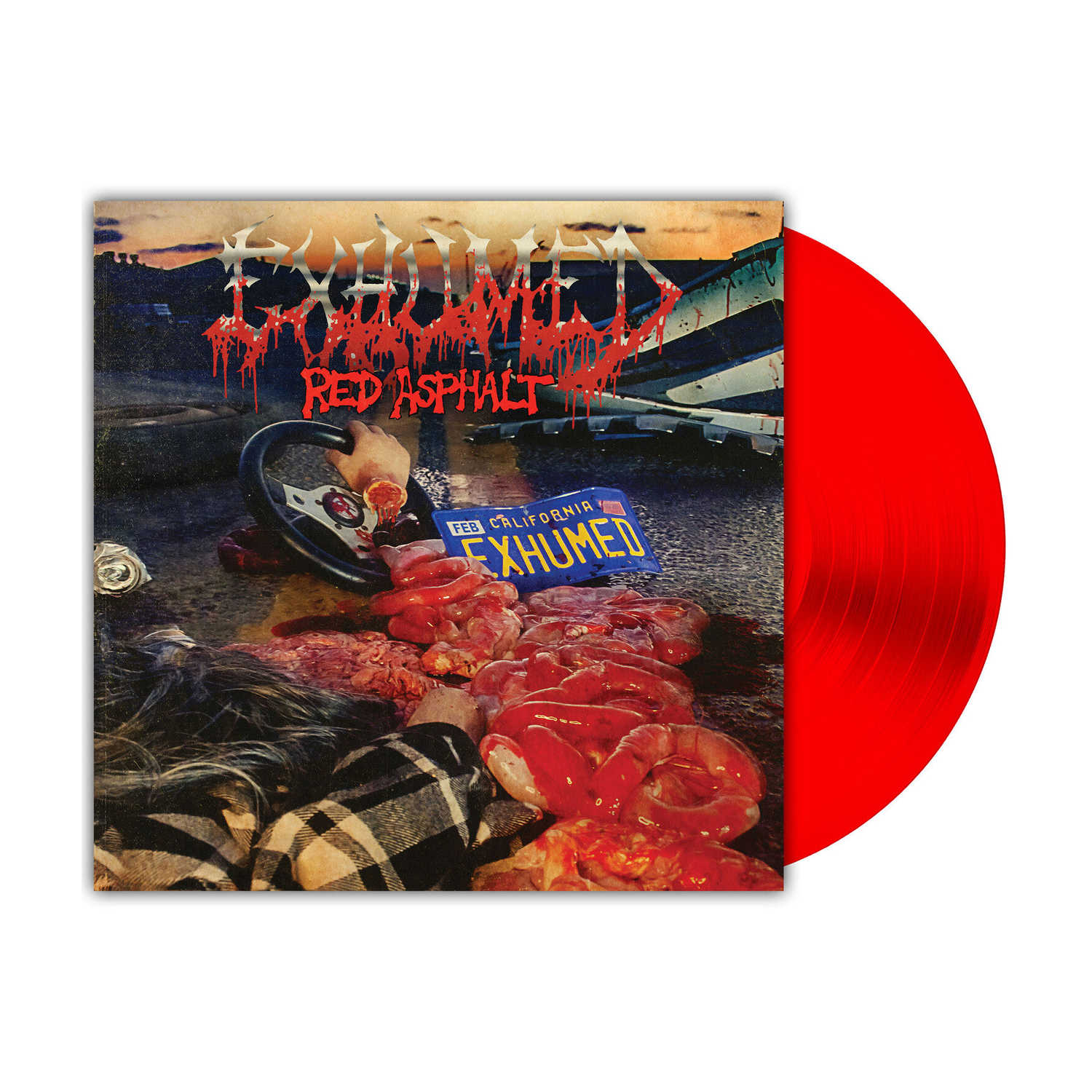 Exhumed - Red Asphalt (Red Vinyl)