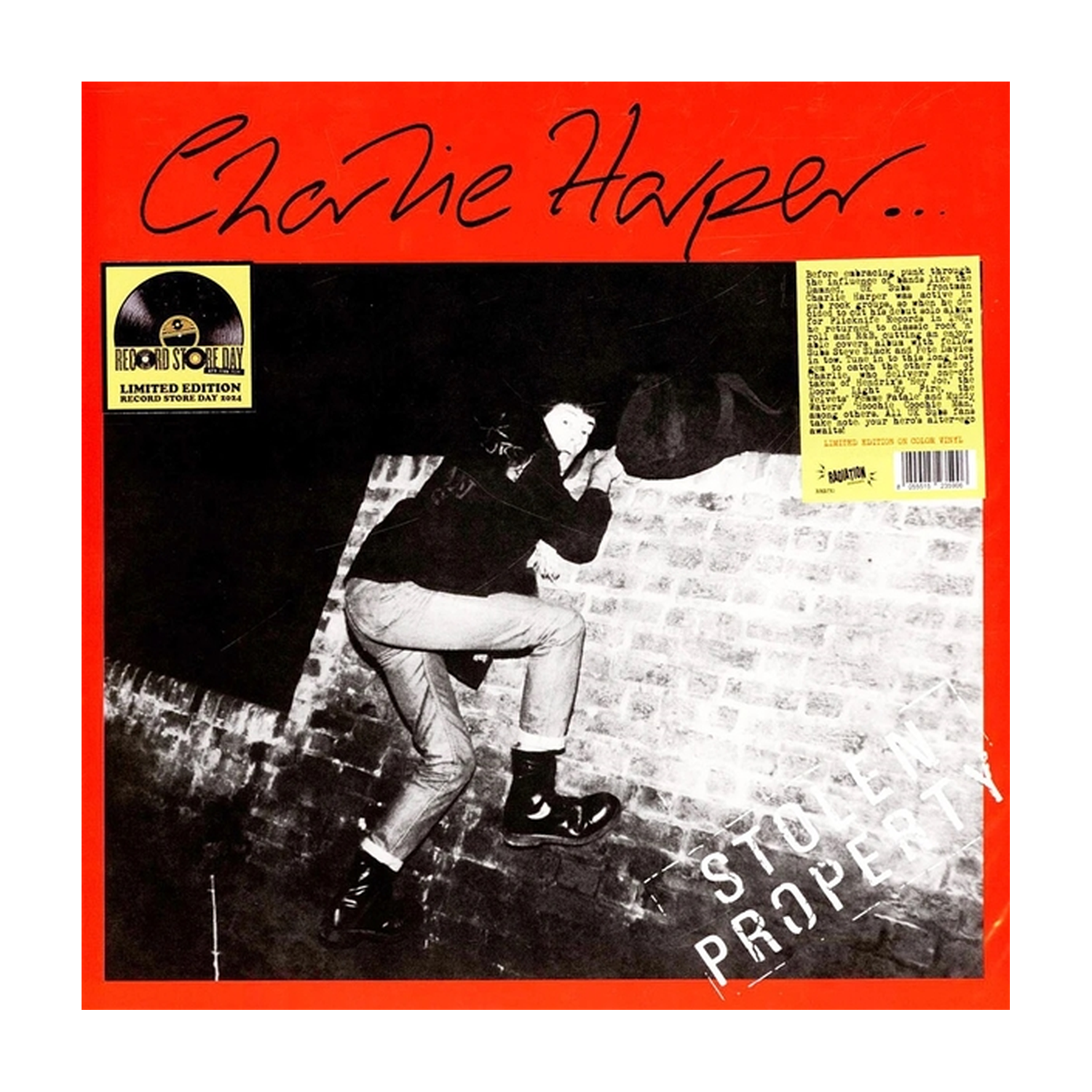 Charlie Harper - Stolen Property (White Vinyl)