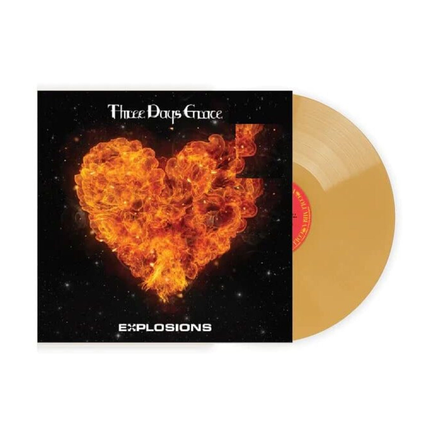 Three Days Grace - Explosions (Gold Vinyl)