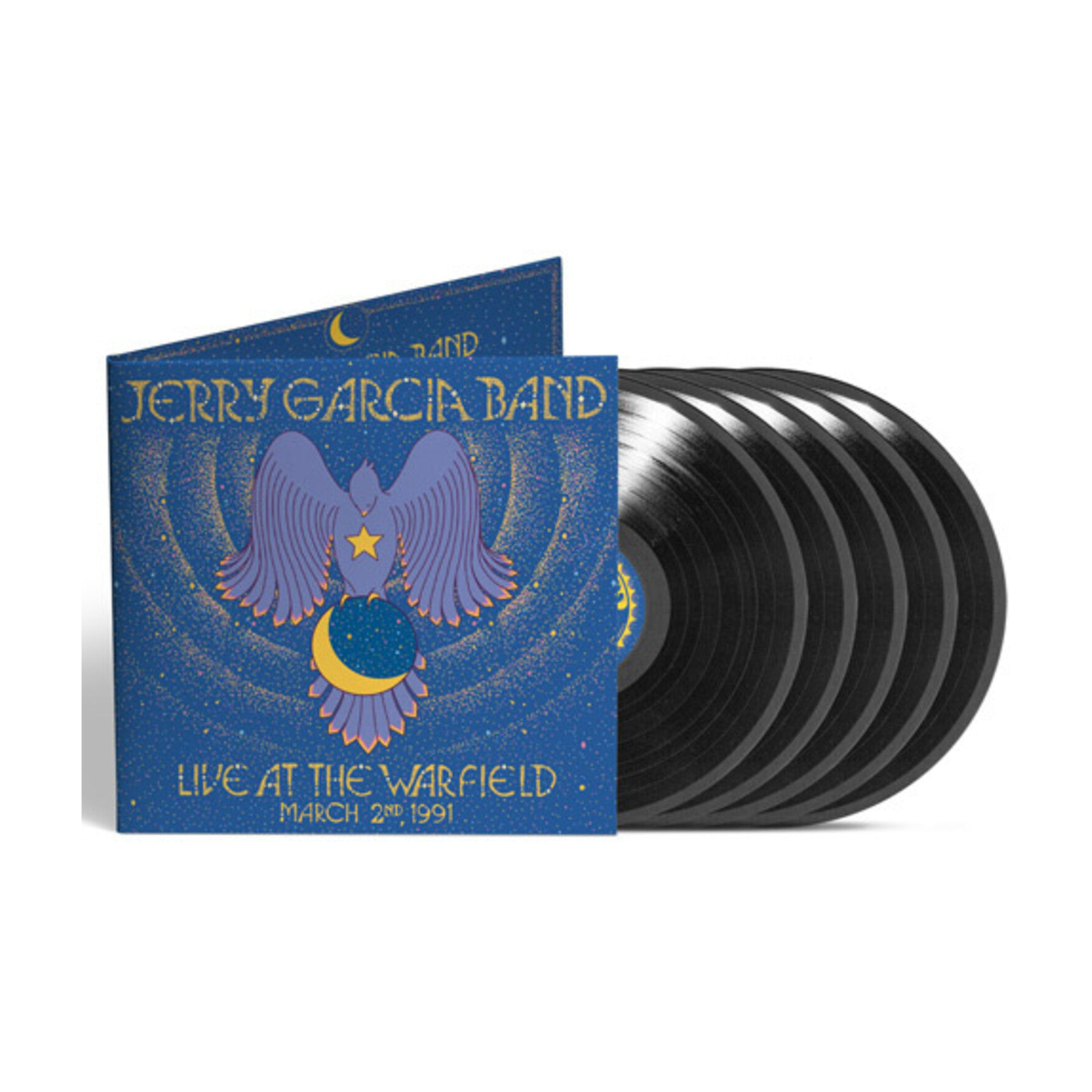 Jerry Garcia - Live At The Warfield: March 2nd, 1991 5xLP