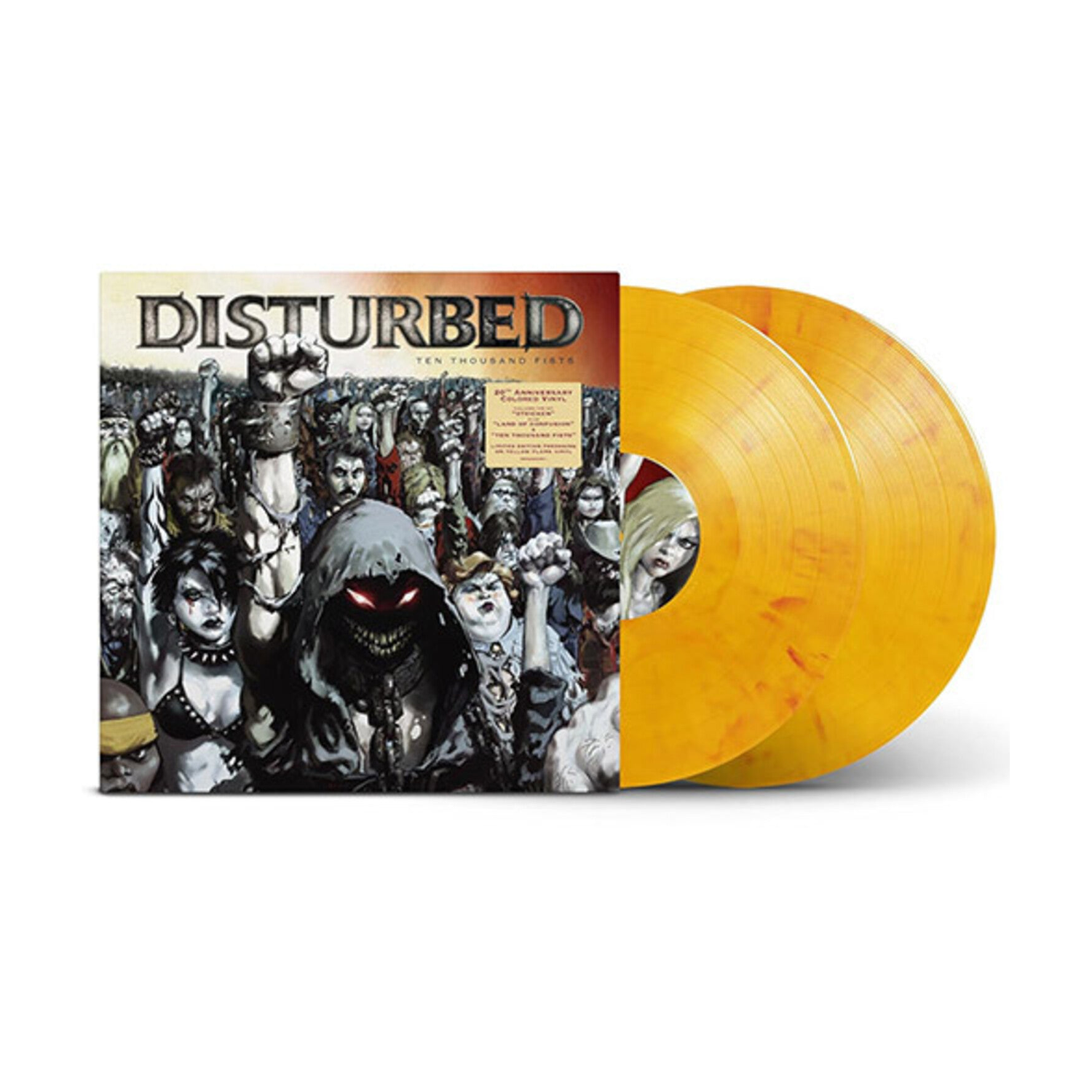 Disturbed - Ten Thousand Fists 2xLP (Yellow Vinyl)