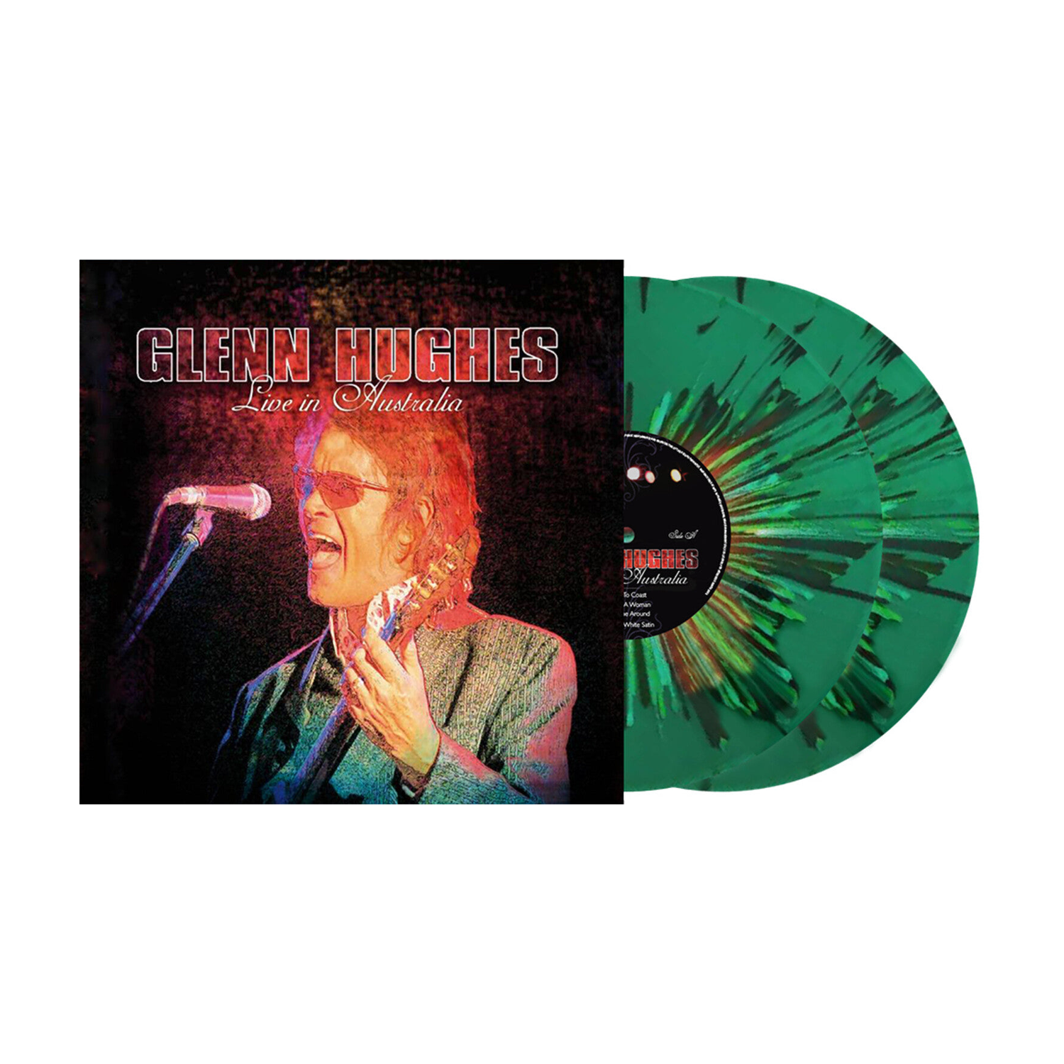 Glenn Hughes - Live In Australia - Limited Splatter Green Vinyl (Green Vinyl)