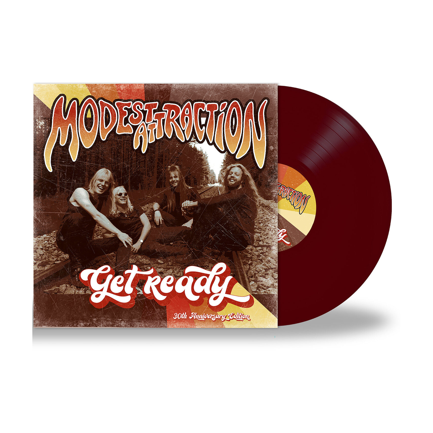 Modest Attraction - Get Ready (Burgundy Vinyl)
