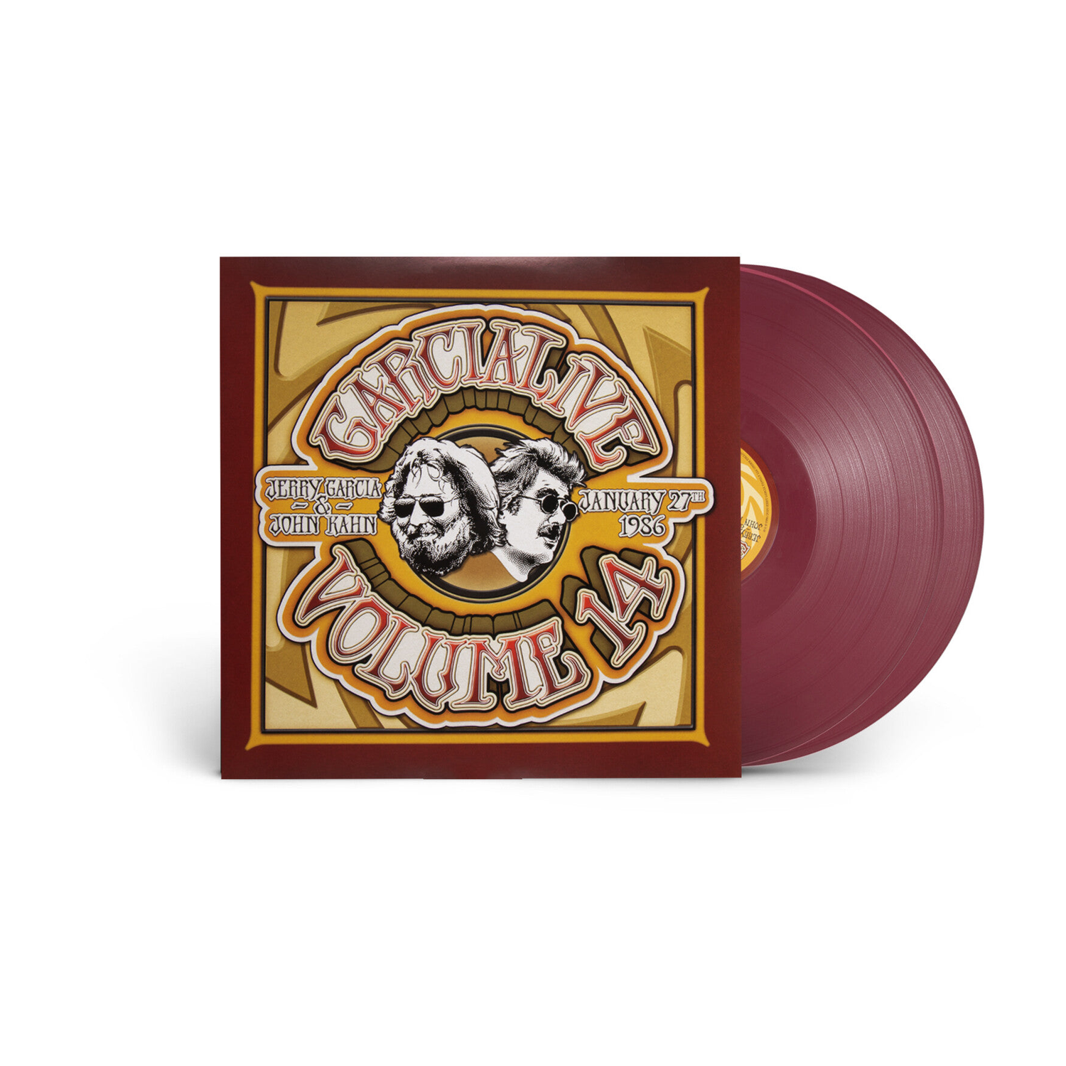 Jerry Garcia / John Kahn - GarciaLive Vol. 14: January 27th, 1986 - The Ritz 2xLP (Red Vinyl)