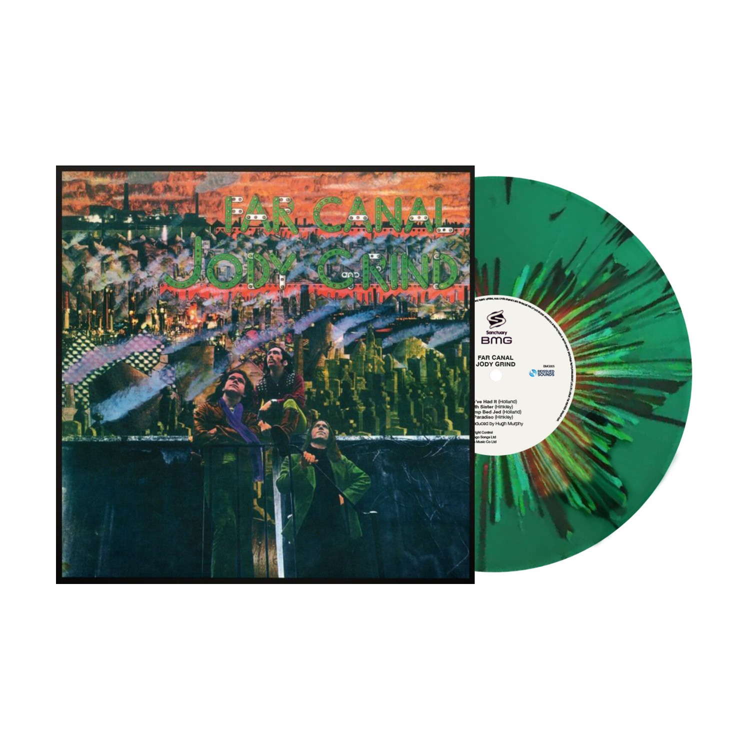 Jody Grind - Far Canal - Limited Splatter Green Vinyl (Green Vinyl)