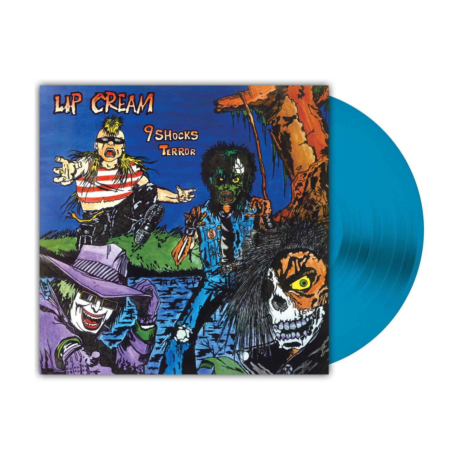 Lip Cream - 9 Shocks Terror (Blue Vinyl)