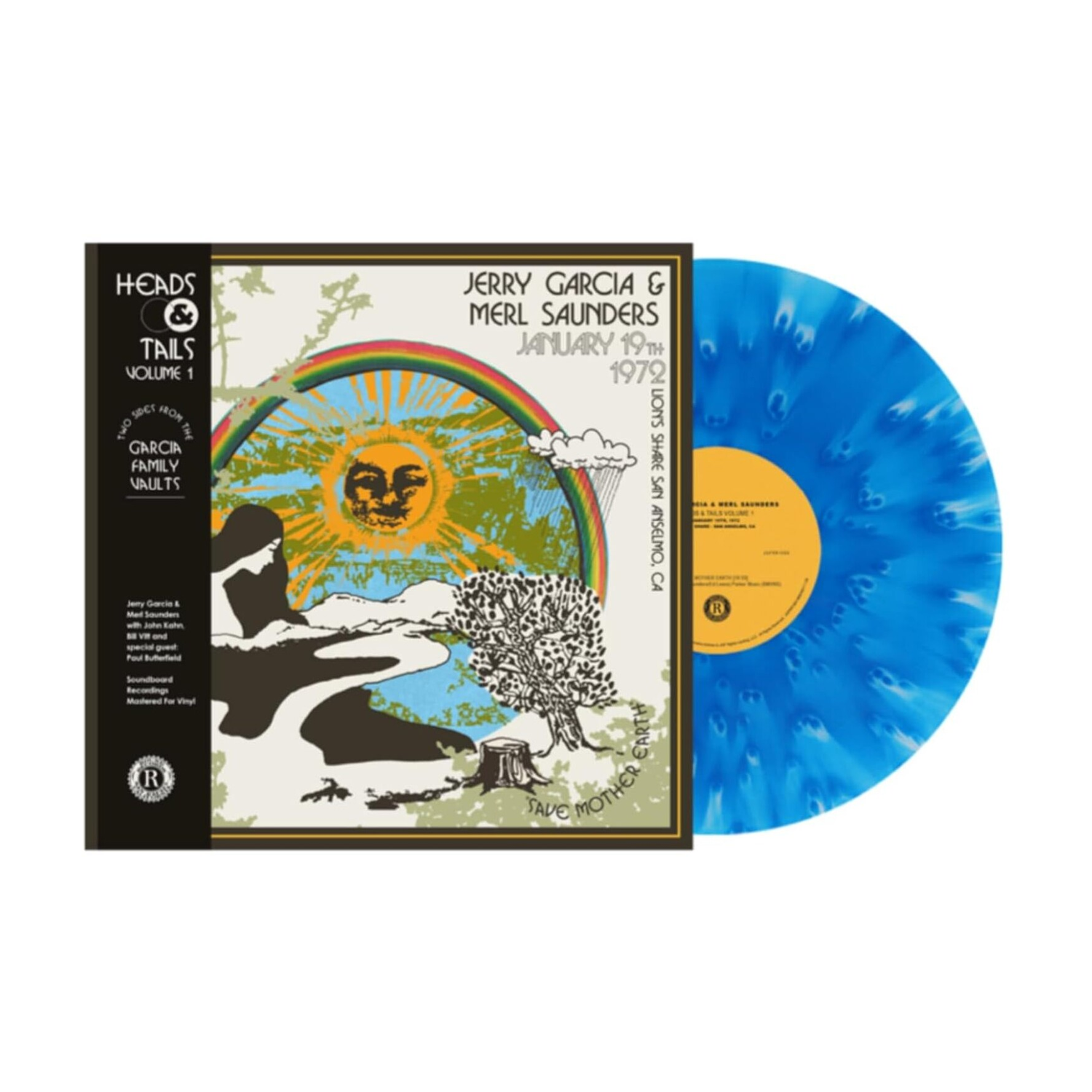 Jerry Garcia / Merl Saunders - Heads & Tails Vol. 1 (Blue Vinyl)