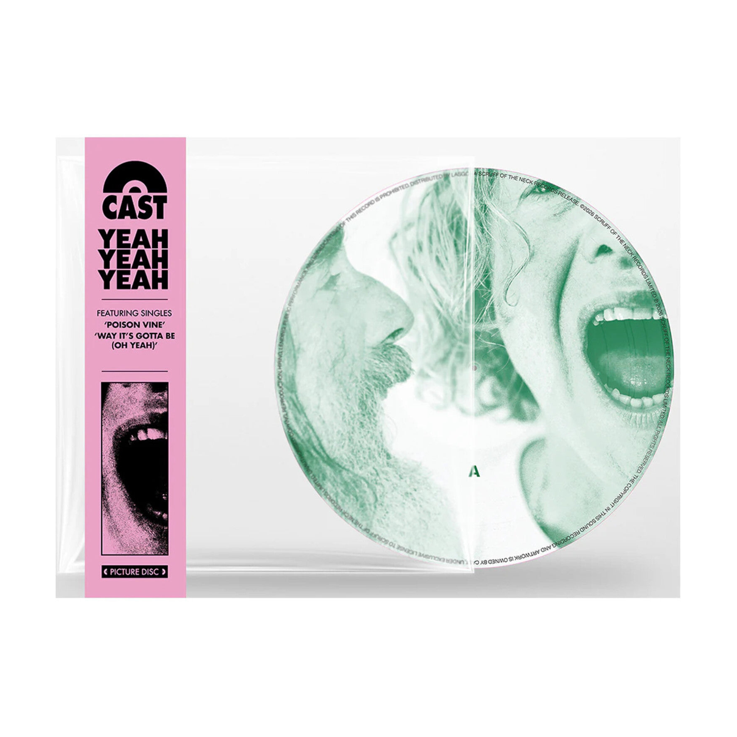 Cast - Yeah Yeah Yeah - Picture Disc