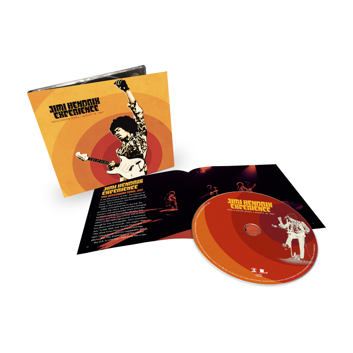 Jimi Hendrix Experience: Live At The Hollywood Bowl: August 18, 1967 (CD)