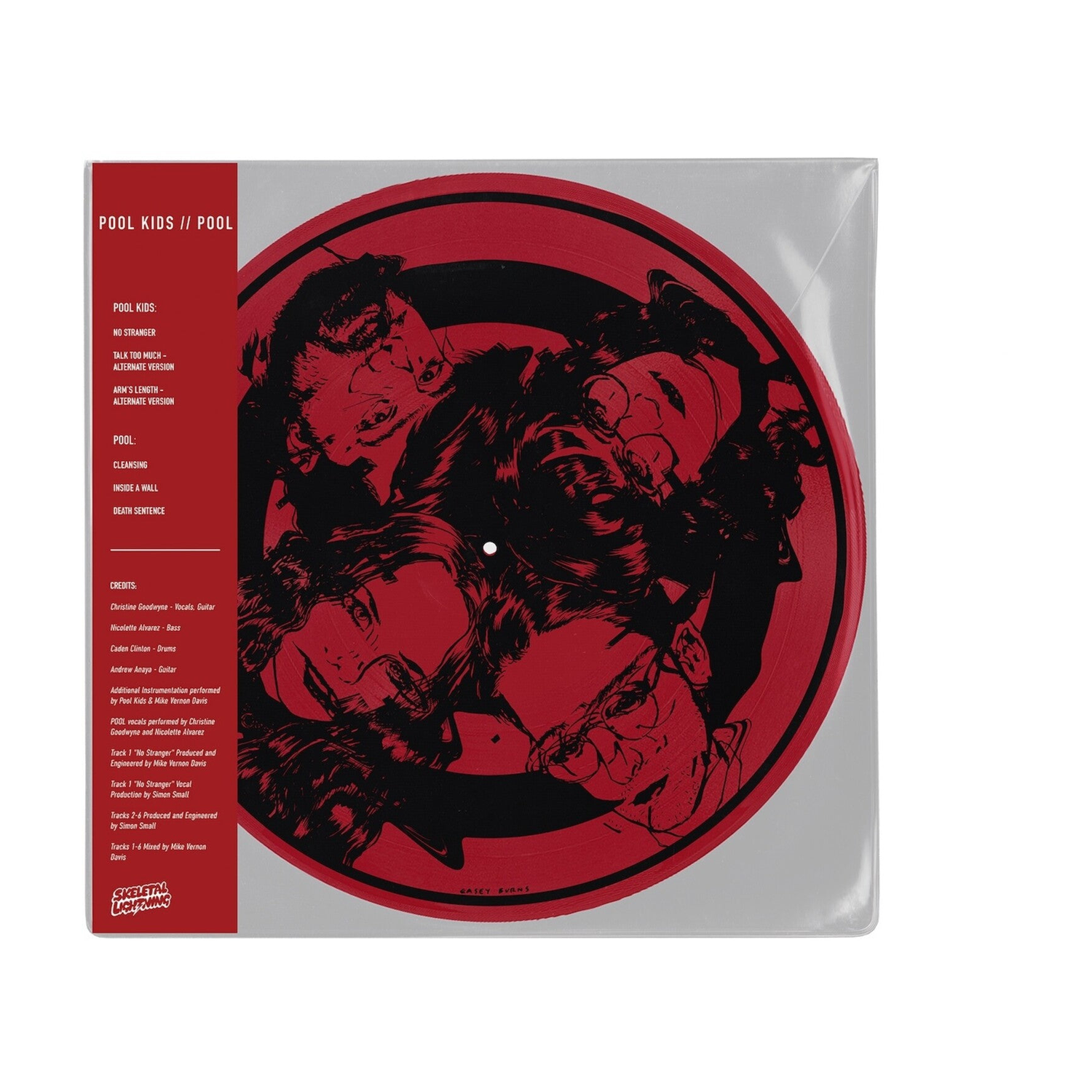 Pool Kids // Pool - Transparent Red (Red Vinyl)