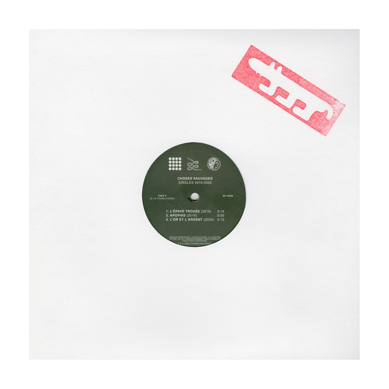 Choses Sauvages - Singles 2016-2026 - Limited (Limited Edition)