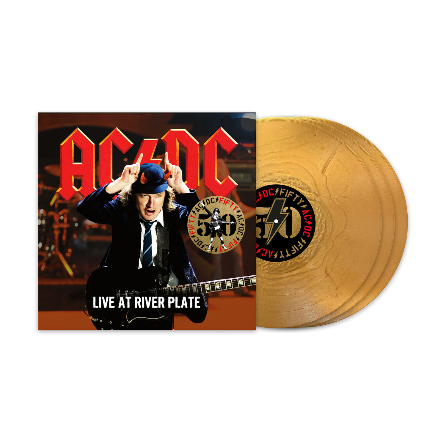 AC/DC - Live At River Plate 3xLP (Gold Vinyl)