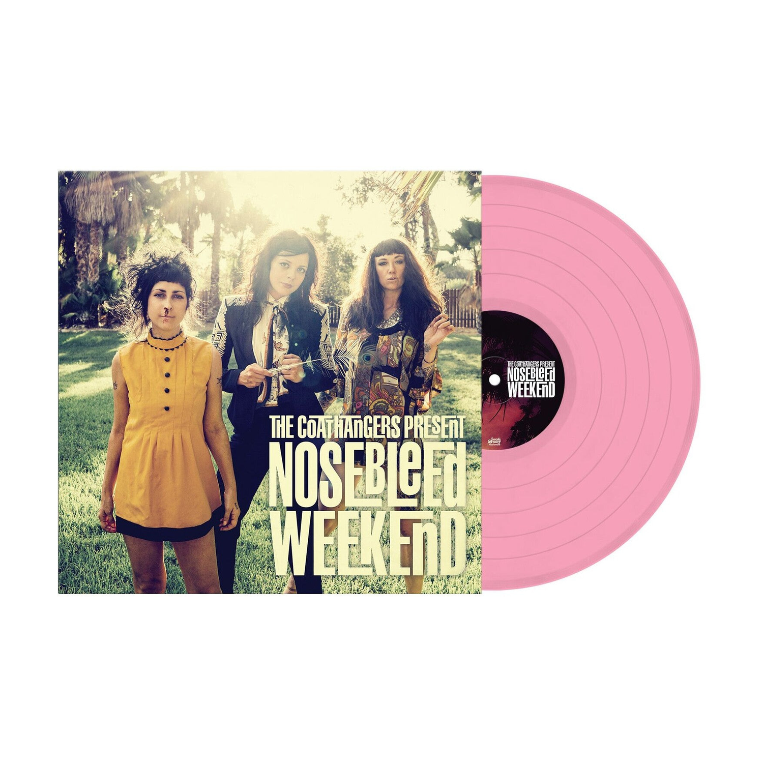 The Coathangers - Nosebleed Weekend - Rose (Clear Vinyl)