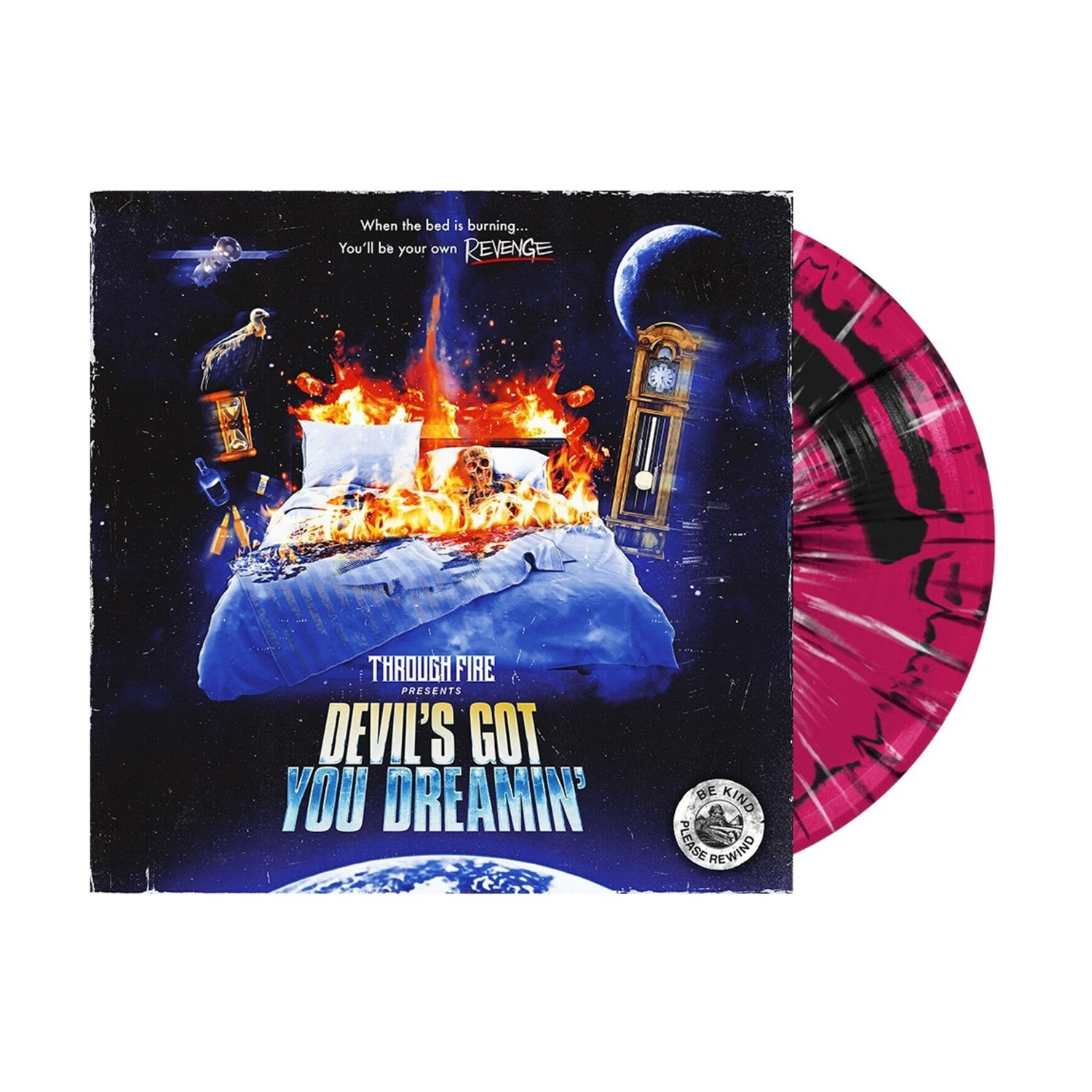 Through Fire - Devil'S Got You Dreamin (Magenta Vinyl)