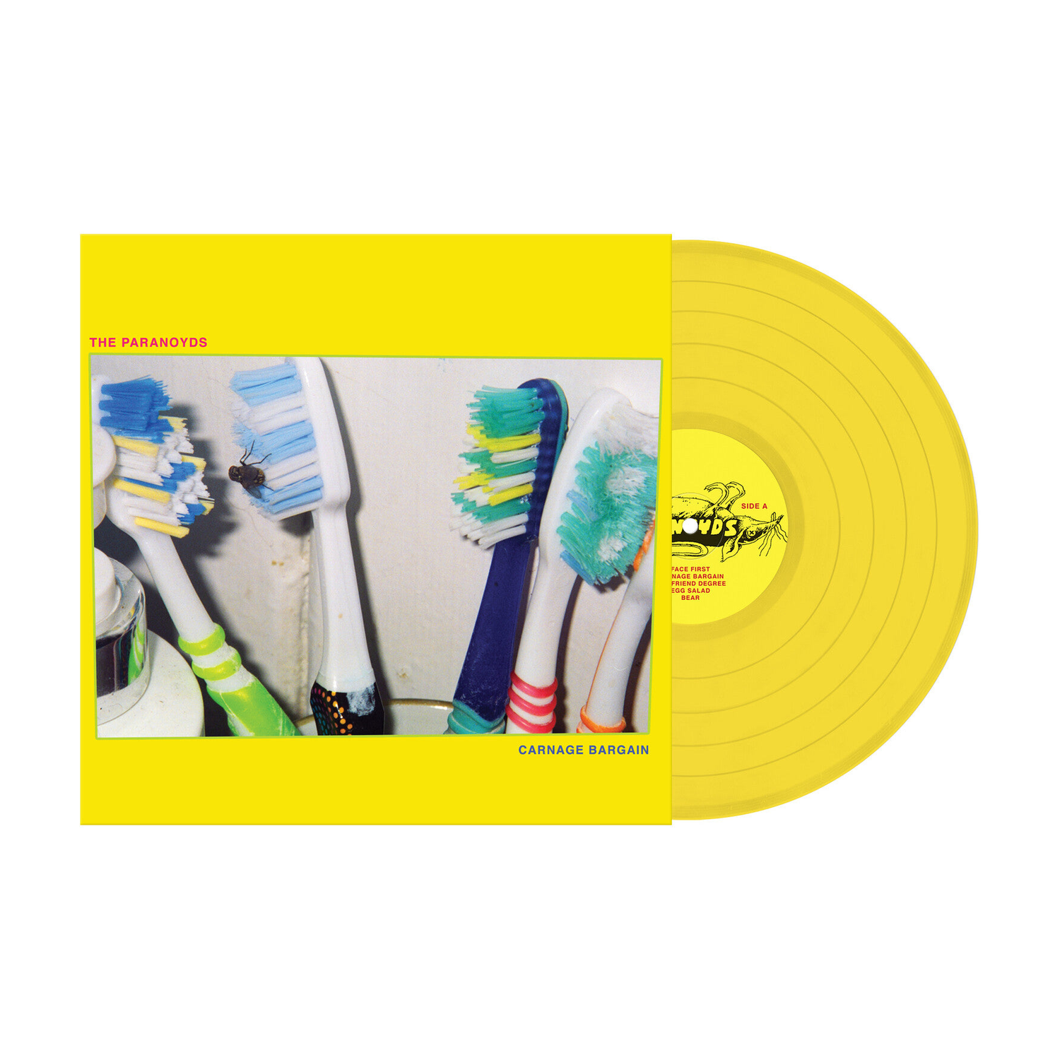 Paranoyds - Carnage Bargain (Yellow Vinyl)