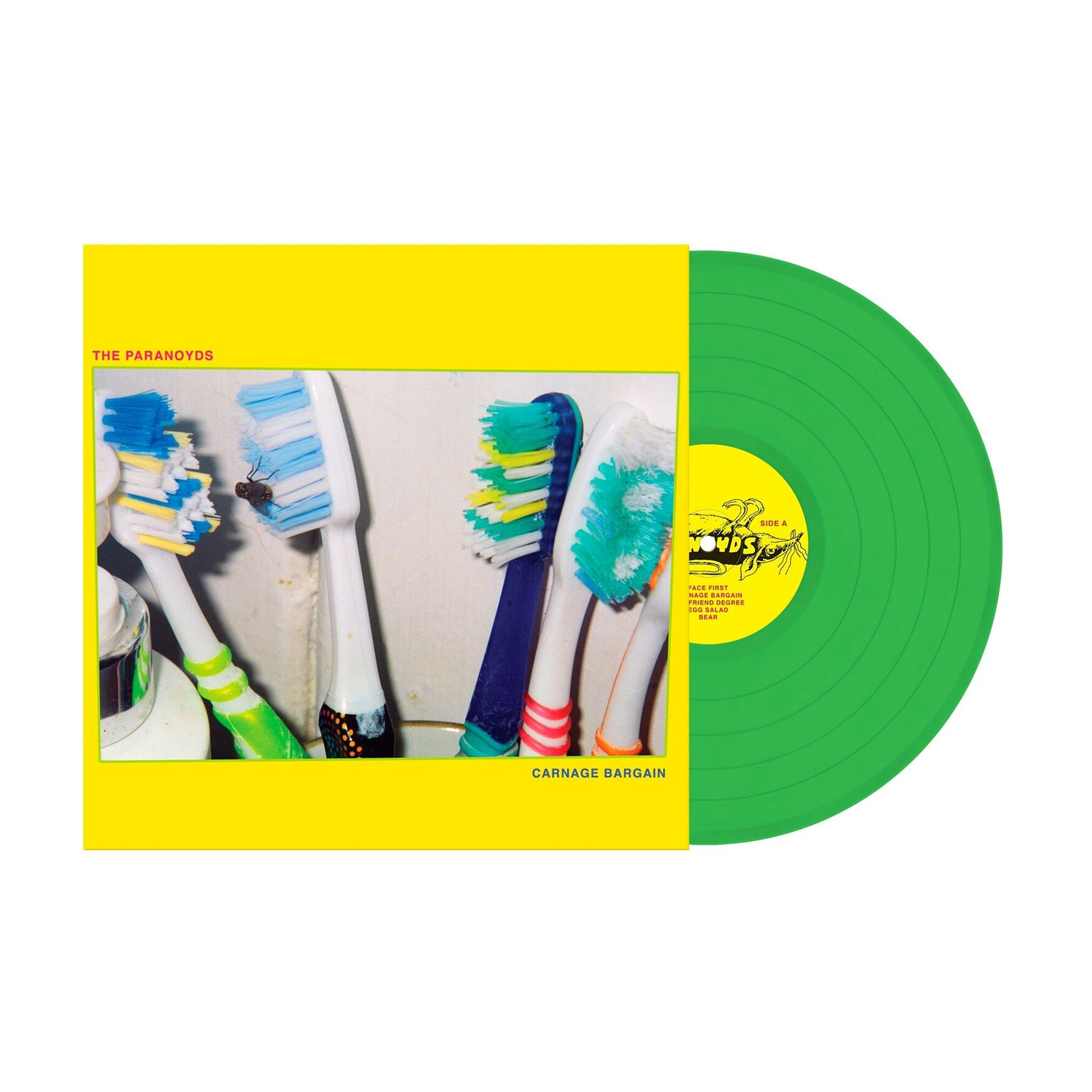 Paranoyds - Carnage Bargain - Neon Green (Green Vinyl)