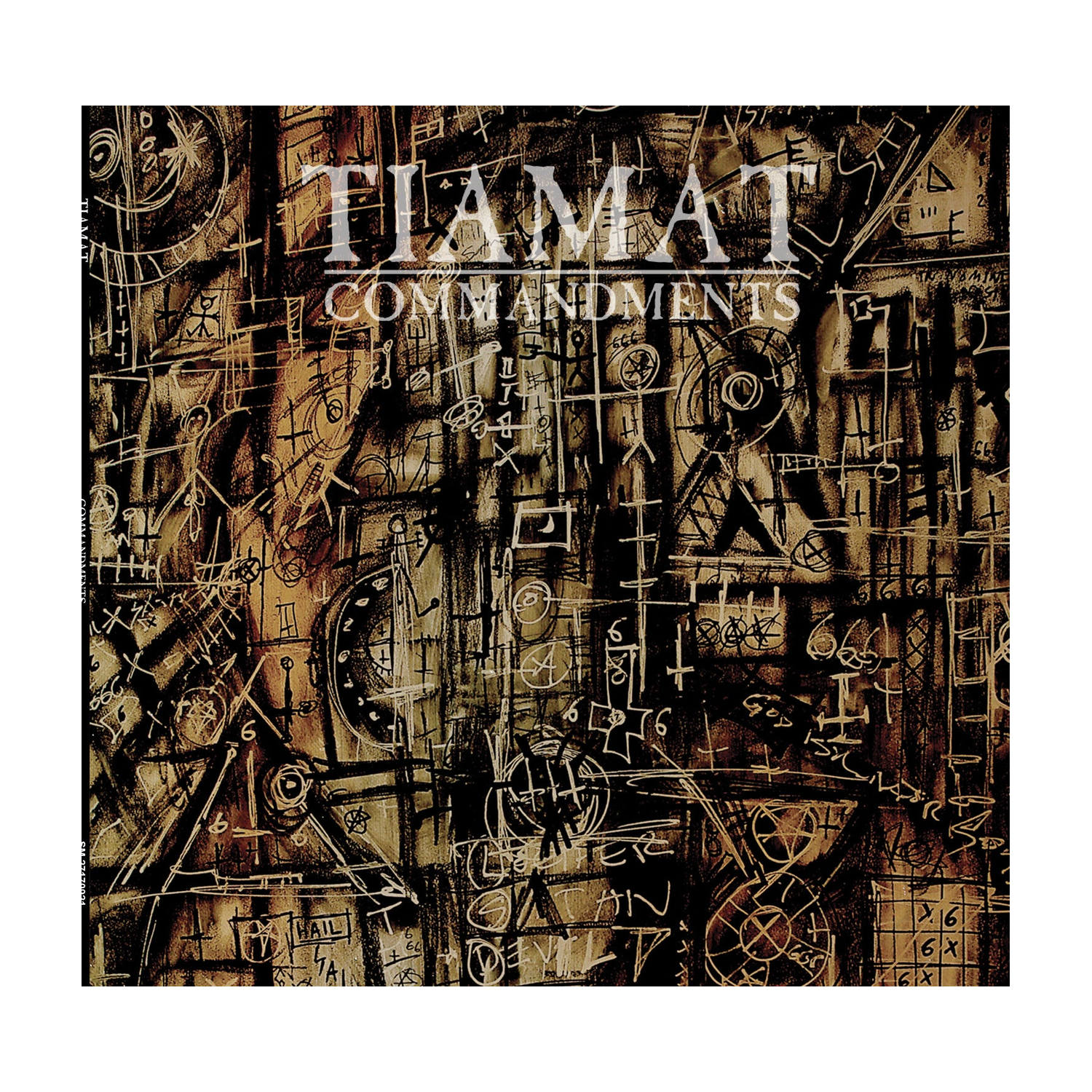 Tiamat - Commandments: An Anthology 2xLP (Gold Vinyl)