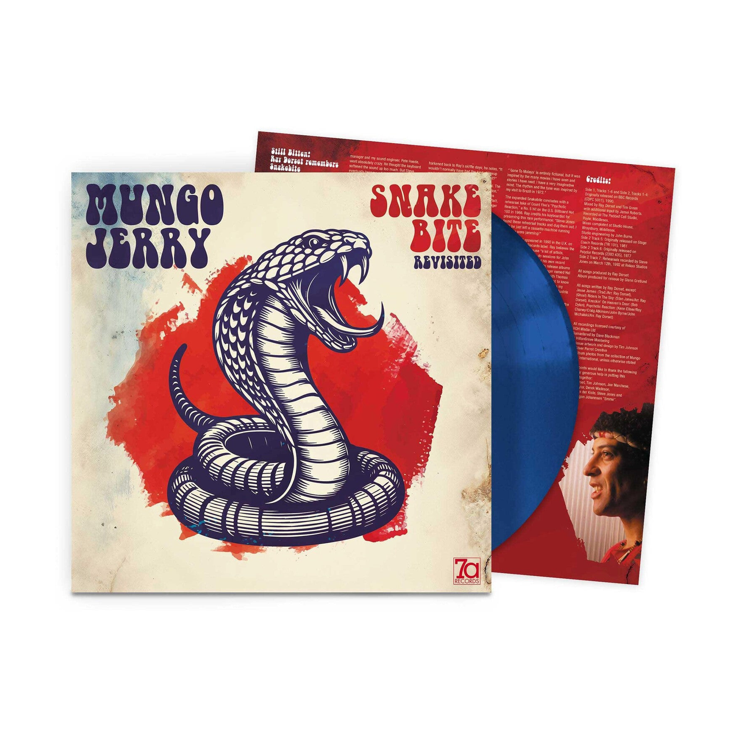 Mungo Jerry - Snakebite Revisited - 180gm Blue Vinyl (Blue Vinyl)