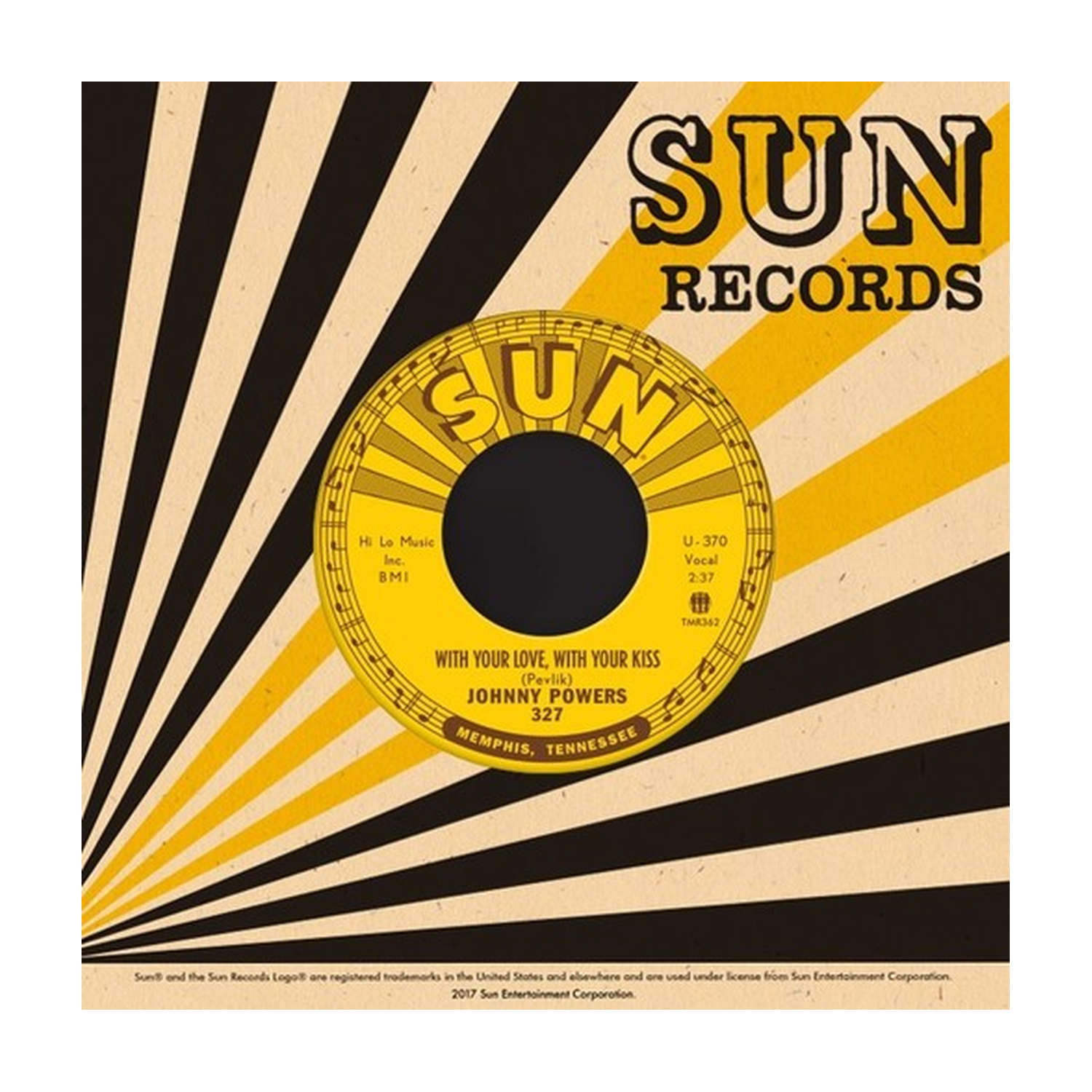 Johnny Powers - With Your Love With Your Kiss / Be Mine All Mine