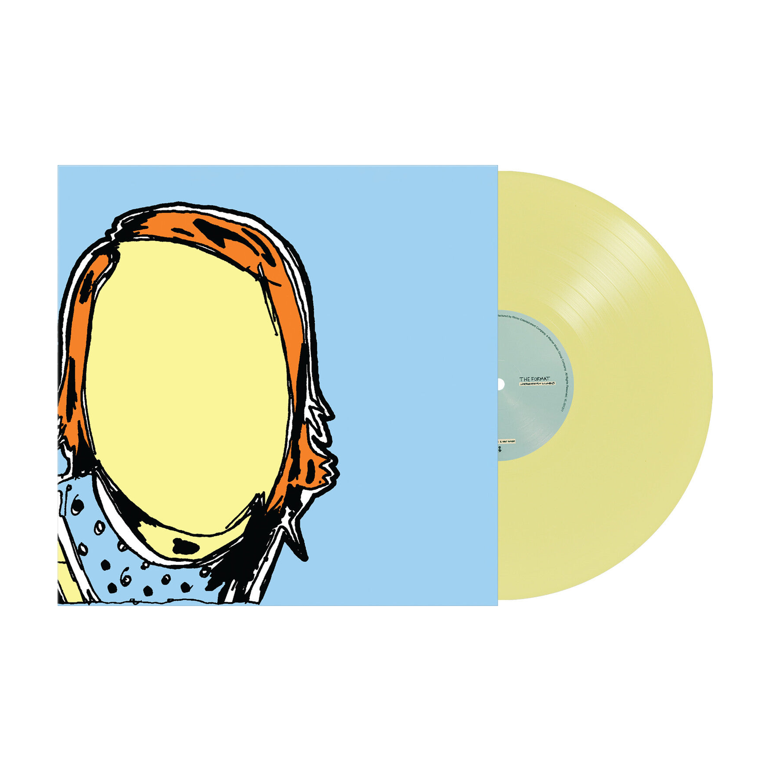 Format - Interventions & Lullabies - Easter Yellow/Cyan Blue (Yellow Vinyl)