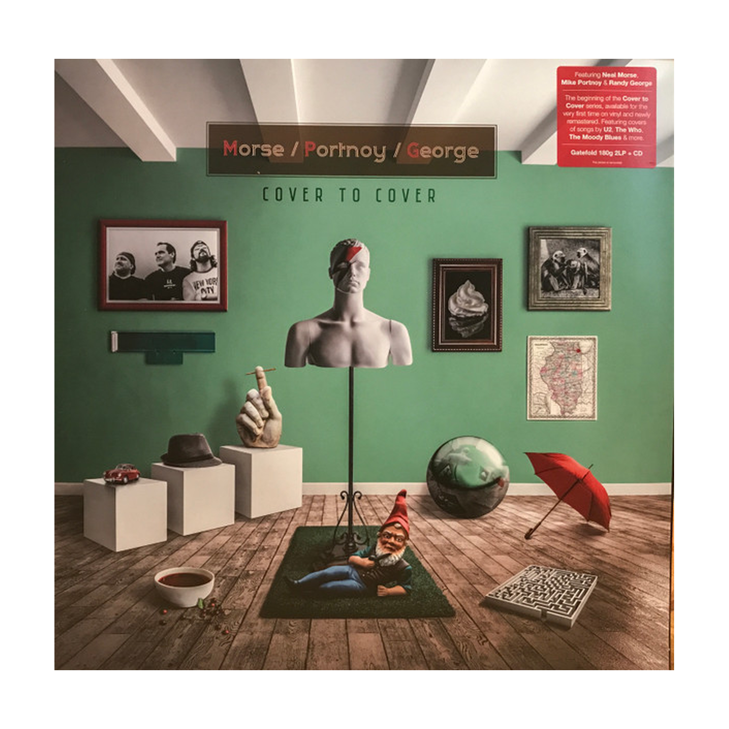 Morse / Portnoy / George - Cover To Cover (Re-mastered 2020) 3xLP (Remastered)