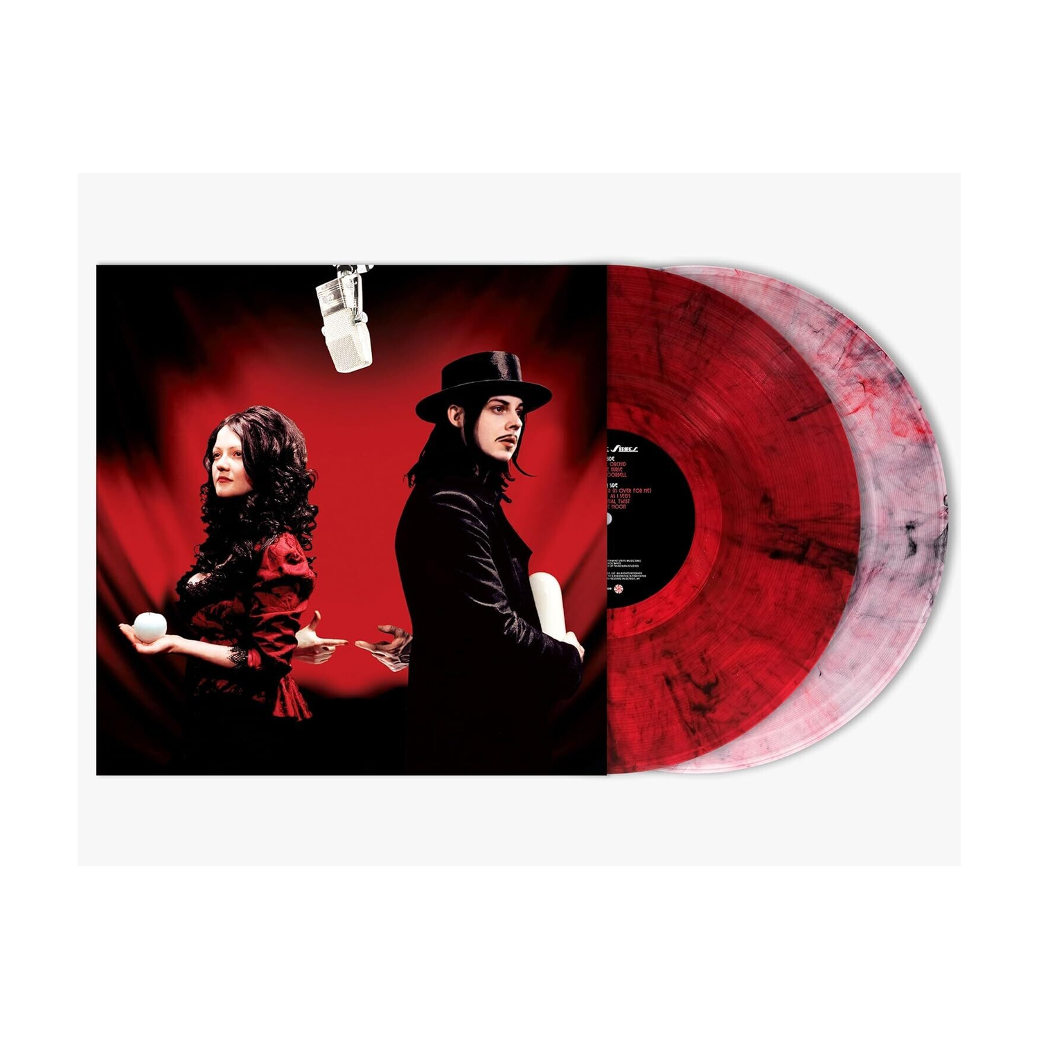 White Stripes - Get Behind Me Satan 2xLP (Clear Vinyl)