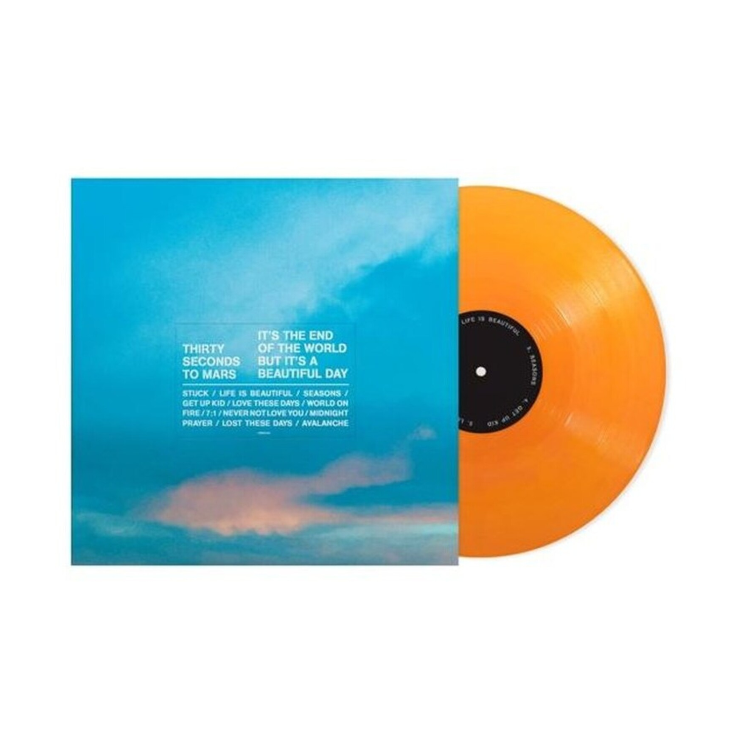 Thirty Seconds to Mars - It's The End of The World But It's A Beautiful Day (Orange Vinyl)