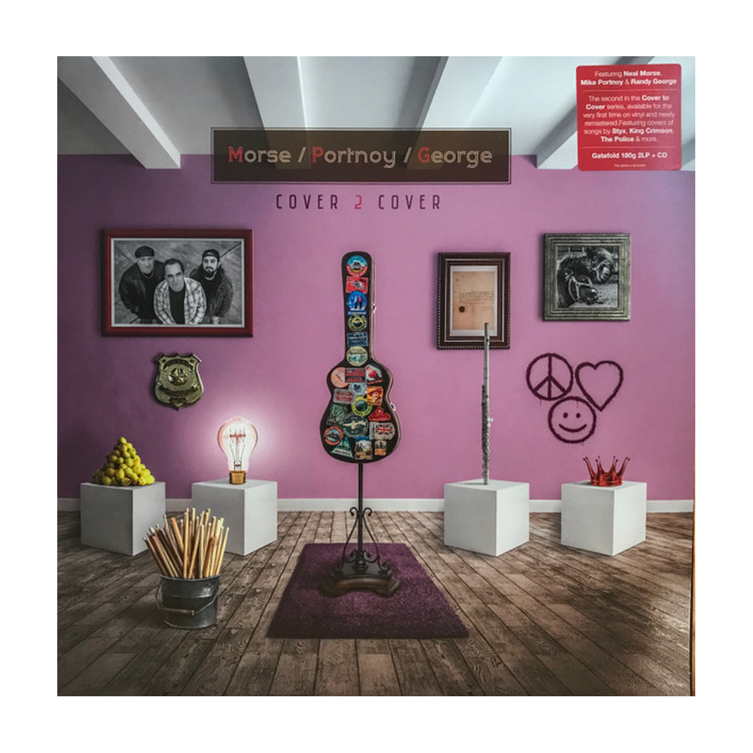 Morse / Portnoy / George - Cover 2 Cover (Re-masterd 2020) 3xLP (Remastered)