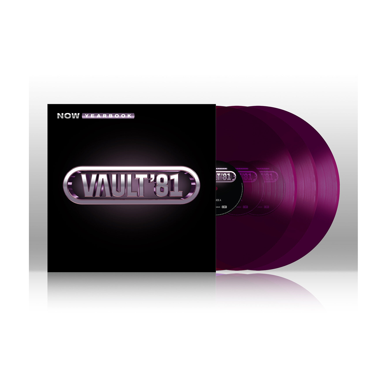 Various Artists - Now Yearbook The Vault: 1981 / Various - Transparent Purple Colored Vinyl 3xLP (Purple Vinyl)