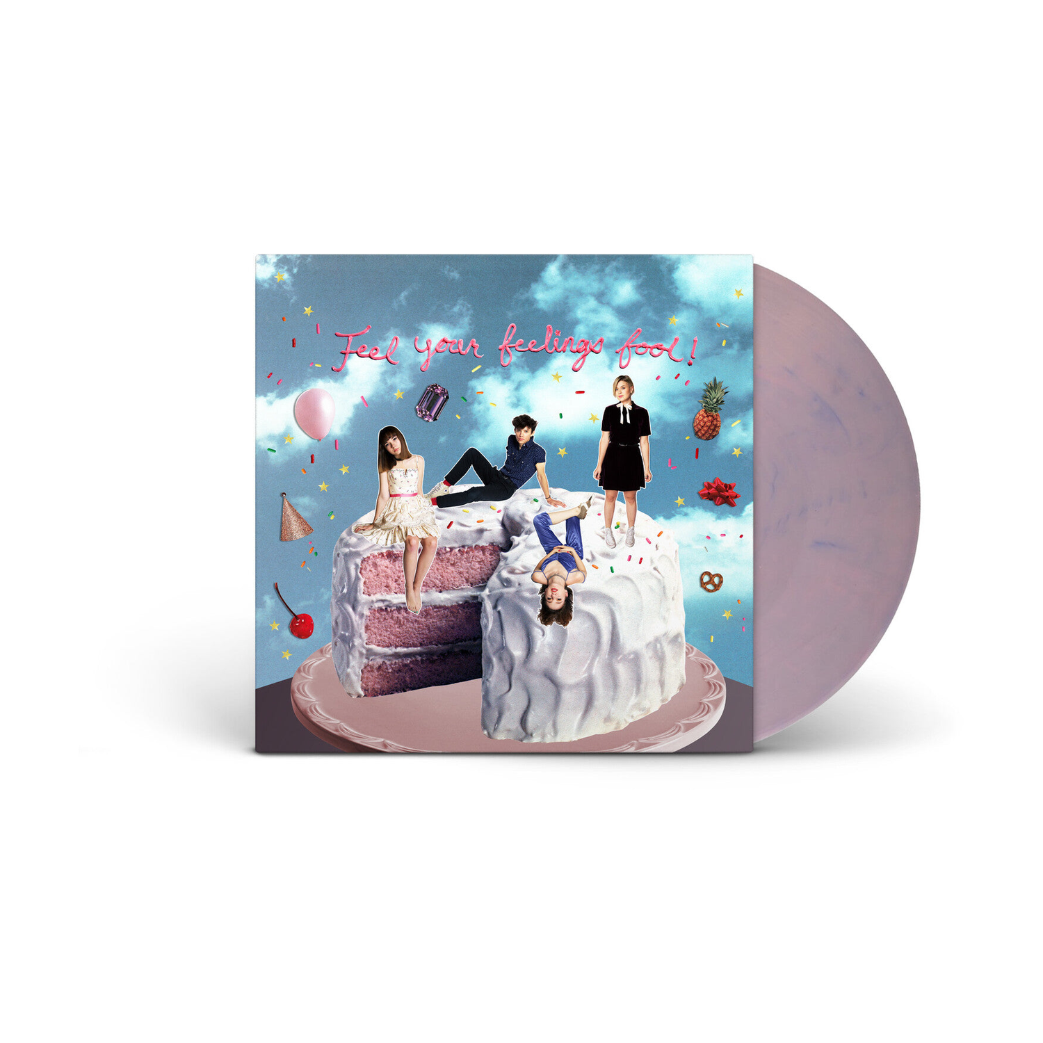 Regrettes - Feel Your Feelings Fool! (Pink Blue Vinyl)
