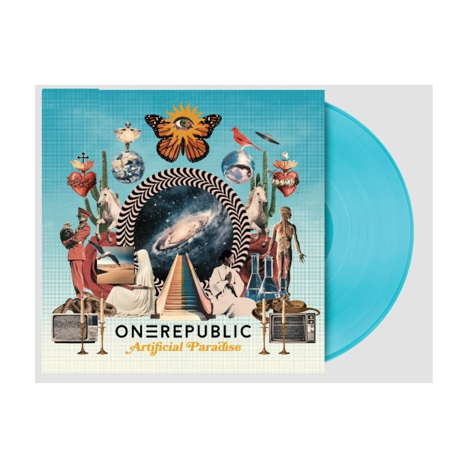 OneRepublic - Artificial Paradise - Limited 'Sea Breeze' Blue Colored Vinyl with Alternate Cover Artwork (Blue Vinyl)