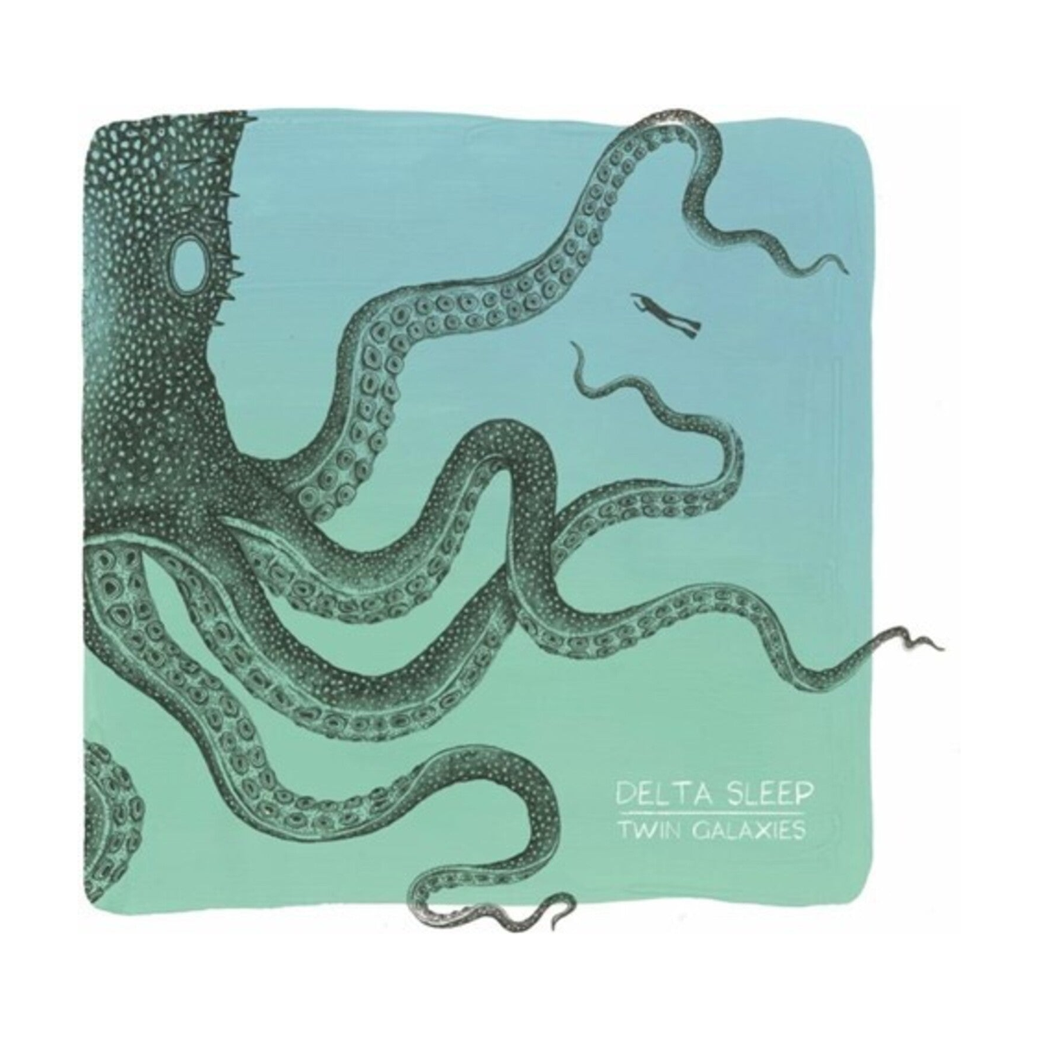 Delta Sleep - Twin Galaxies: 10 Year Anniversary - Blue & Green Colored Vinyl 2xLP (Blue Vinyl)