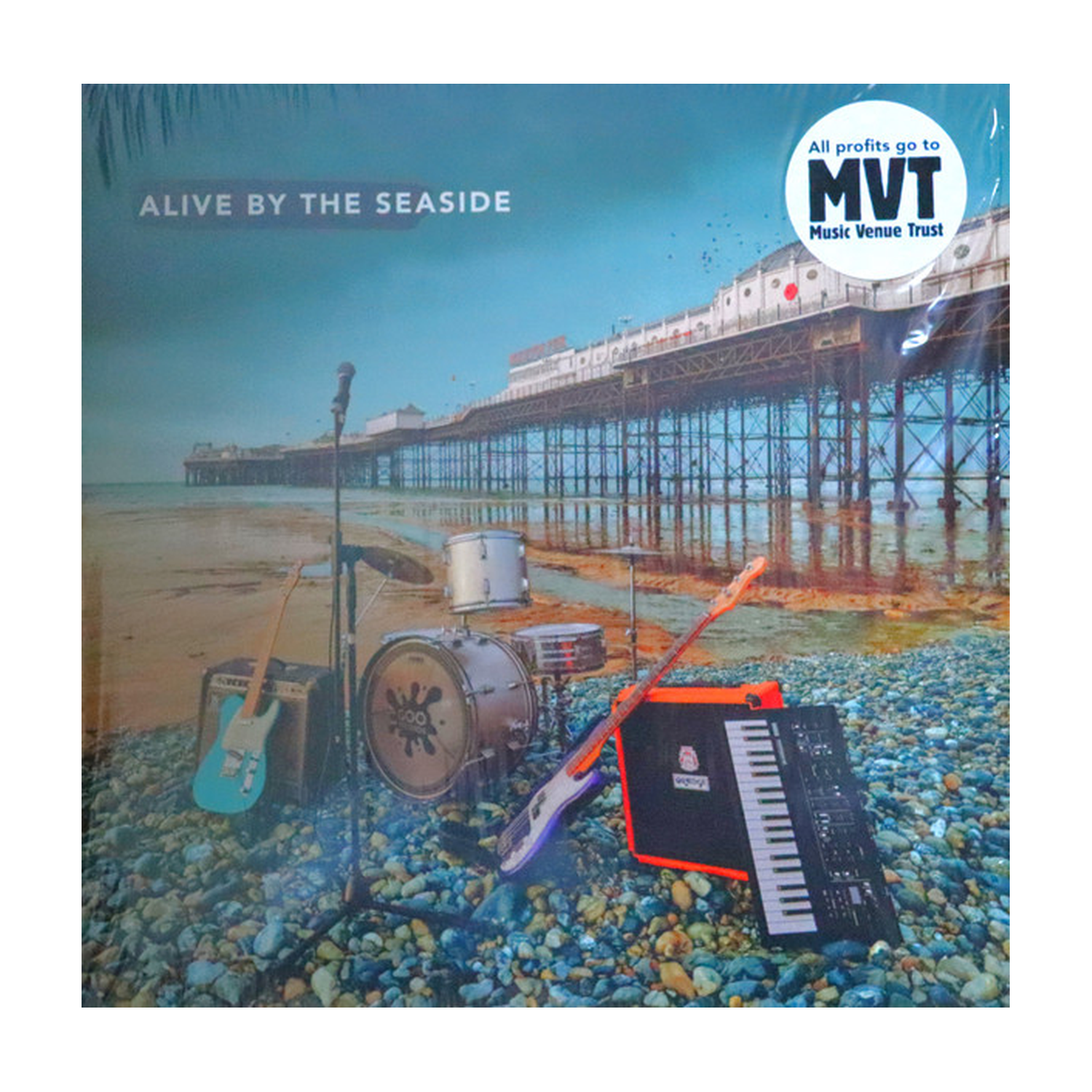 Various Artists - Alive By The Seaside / Various - Transparent Blue Colored Vinyl (Blue Vinyl)
