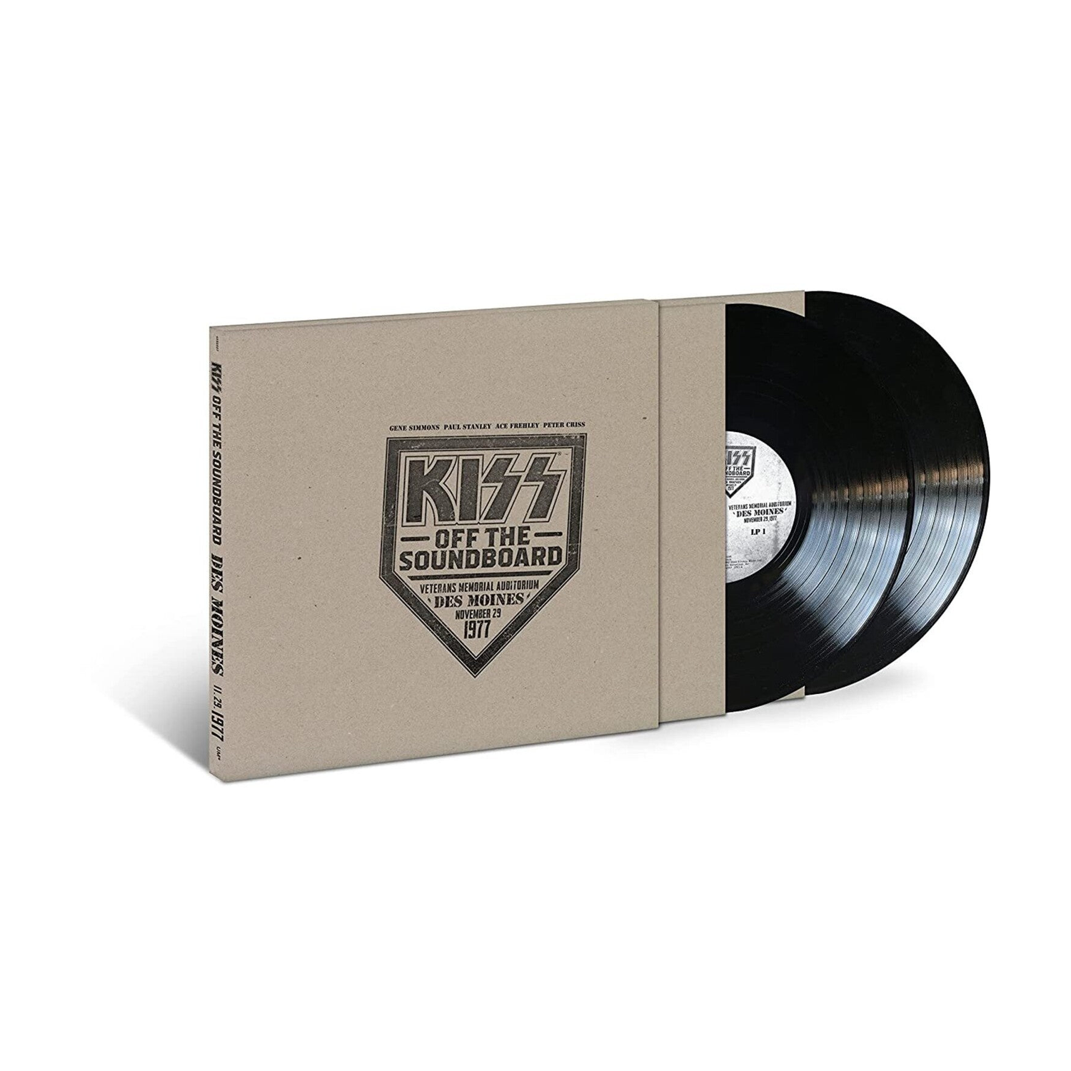 KISS Off The Soundboard: Live In Des Moines 1977 2xLP