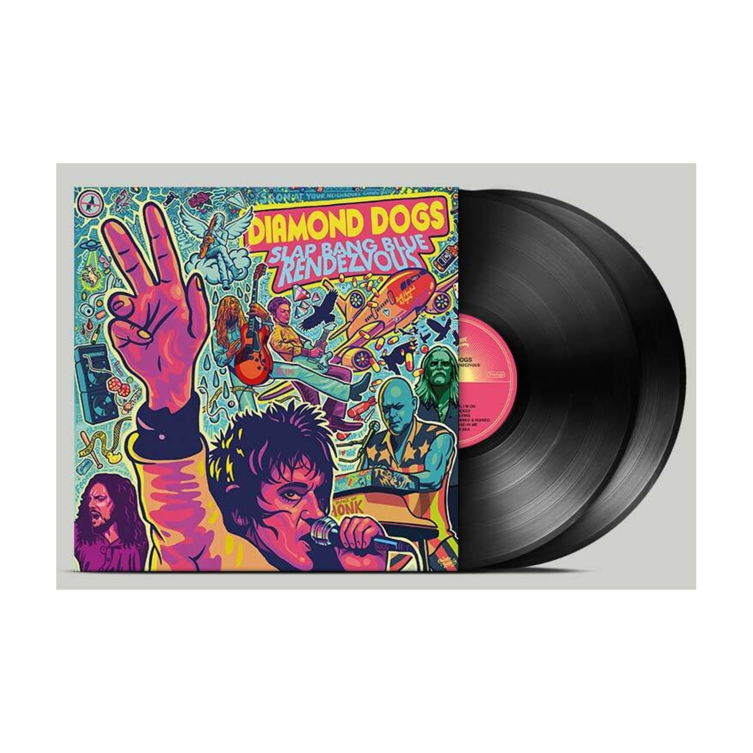 Diamond Dogs - Slap Bang Blue Rendezvous 2xLP