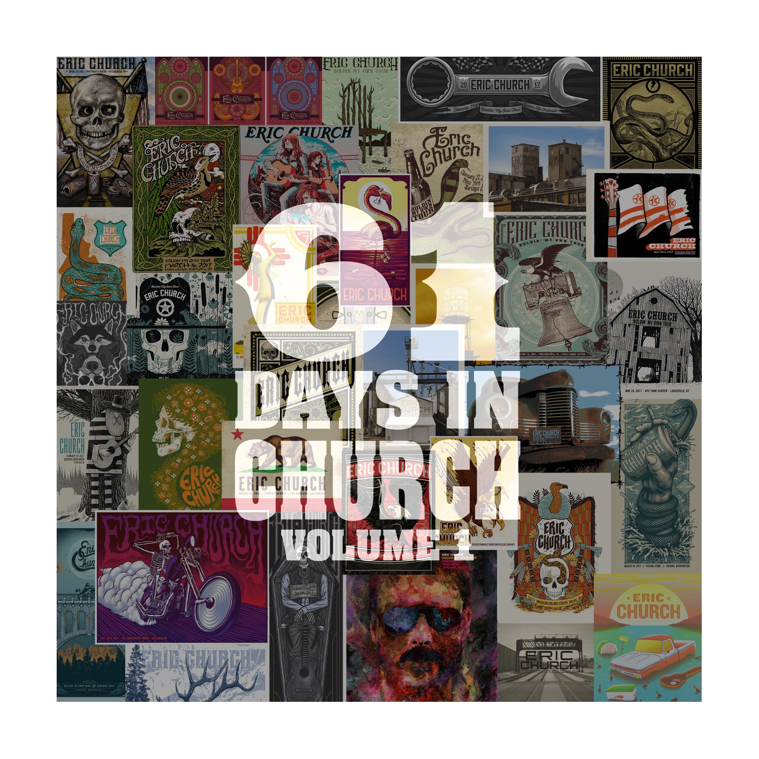 Eric Church - 61 Days In Church Vol 1