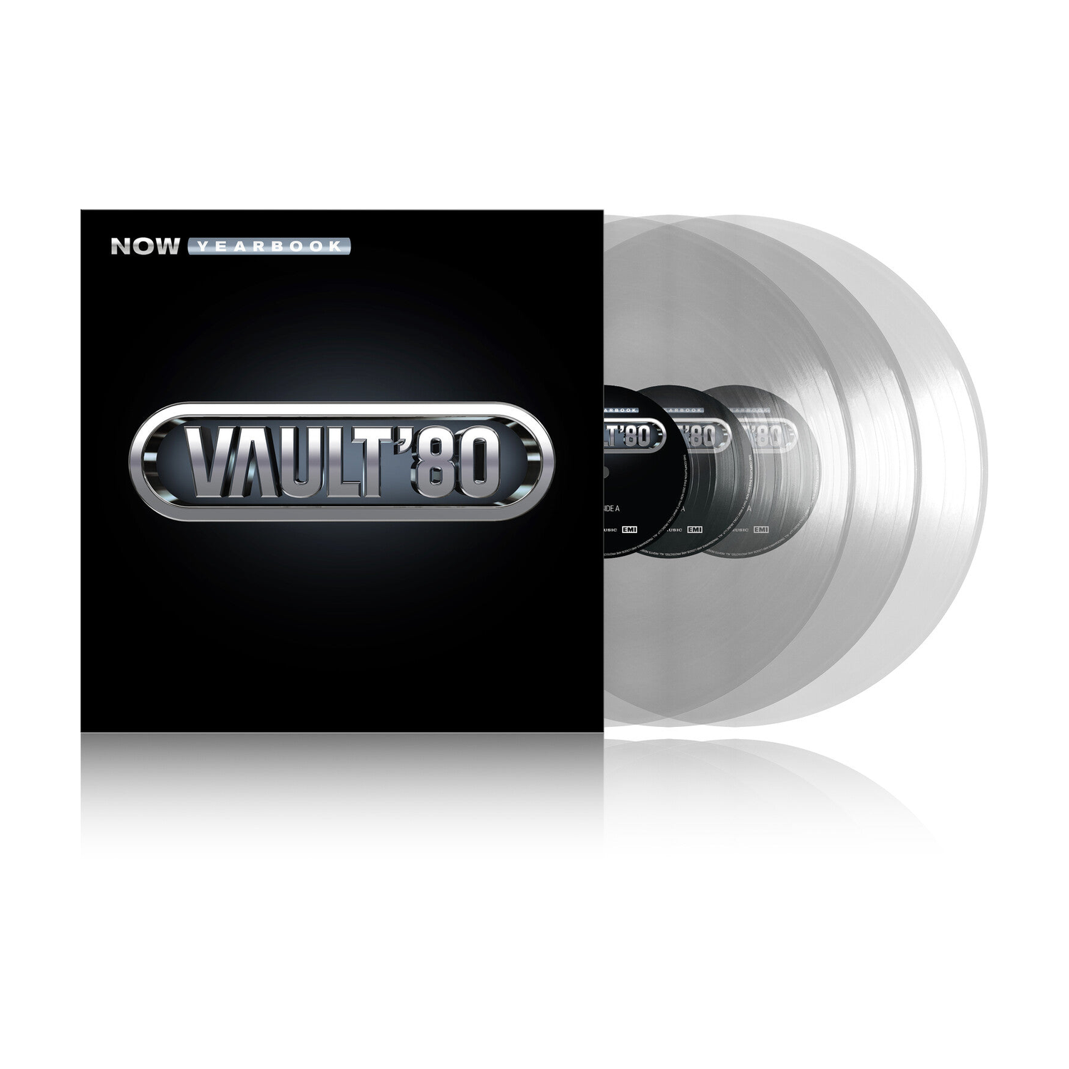 Various Artists - Now Yearbook The Vault: 1980 / Various 3xLP (Clear Vinyl)