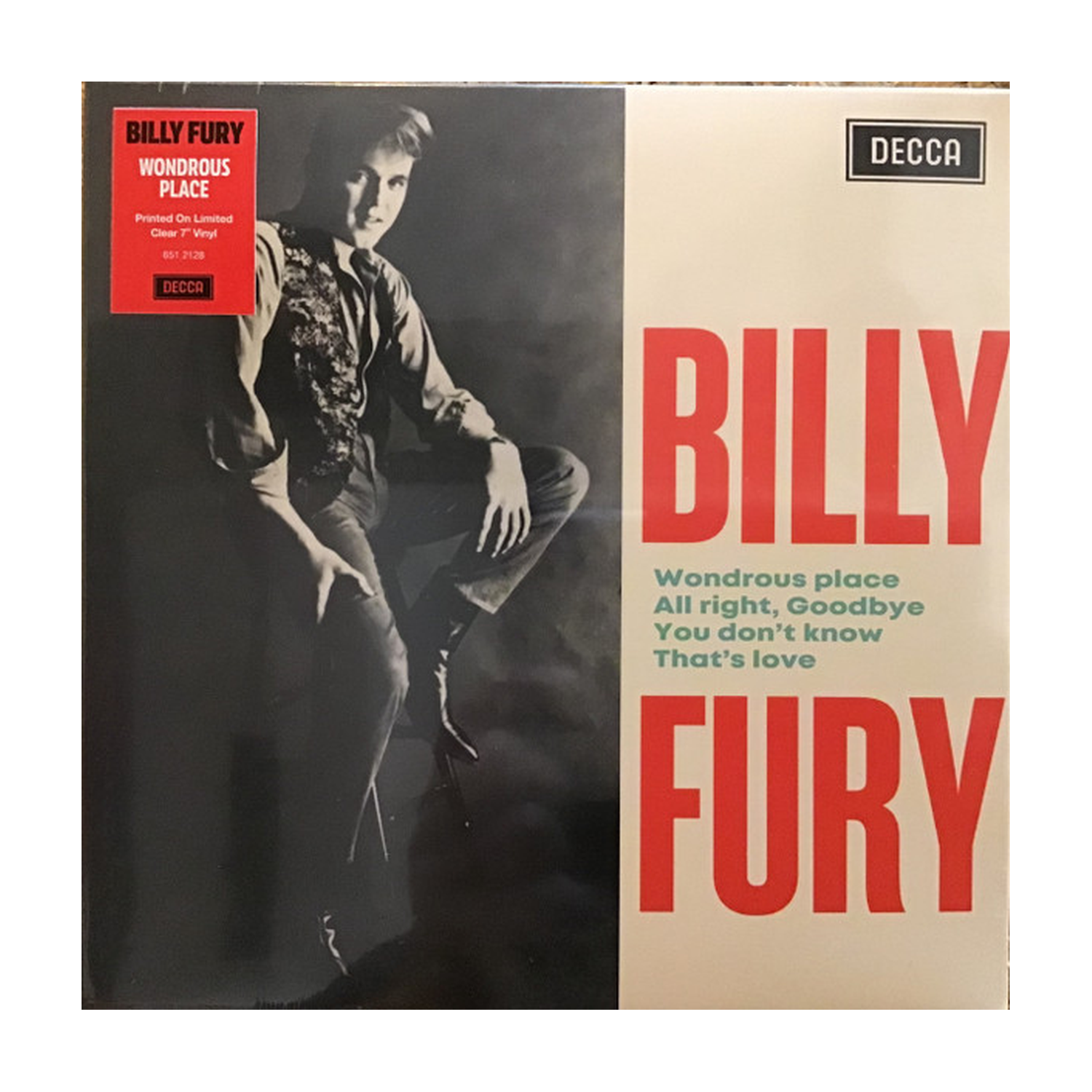 Billy Fury - Wonderous Place