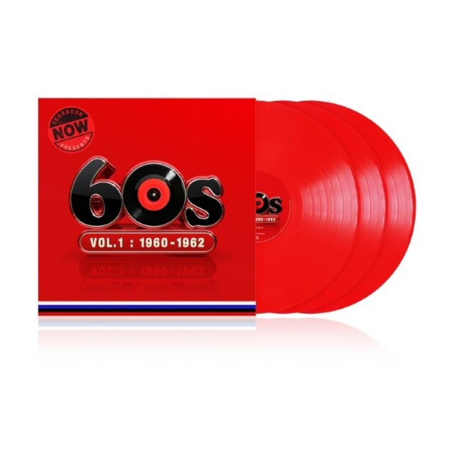 Now Yearbook Presents the 60s Volume 1: 1960-1962 - Now Yearbook Presents The 60s - Volume 1: 1960-1962 / Various 3xLP (Red Vinyl)