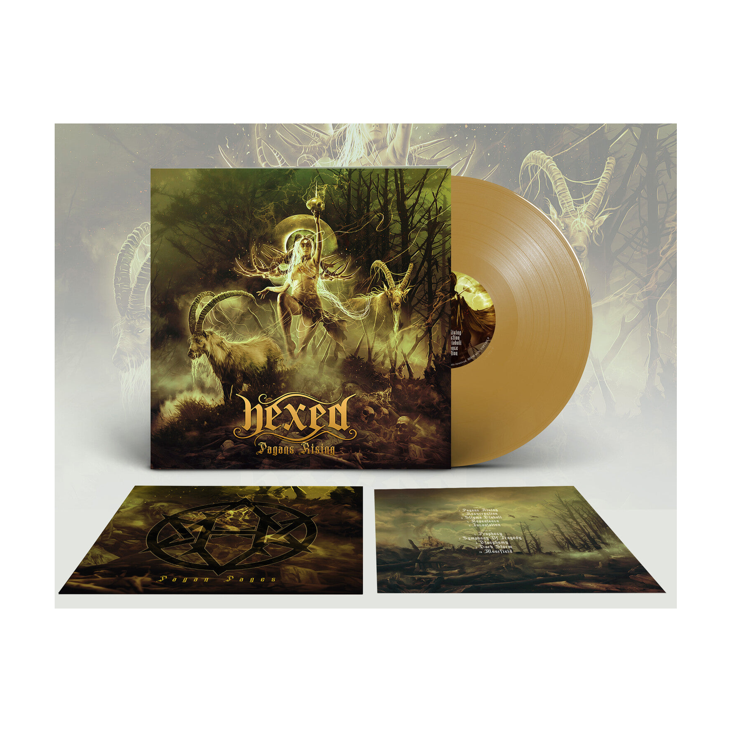 Hexed - Pagans Rising (Gold Vinyl)