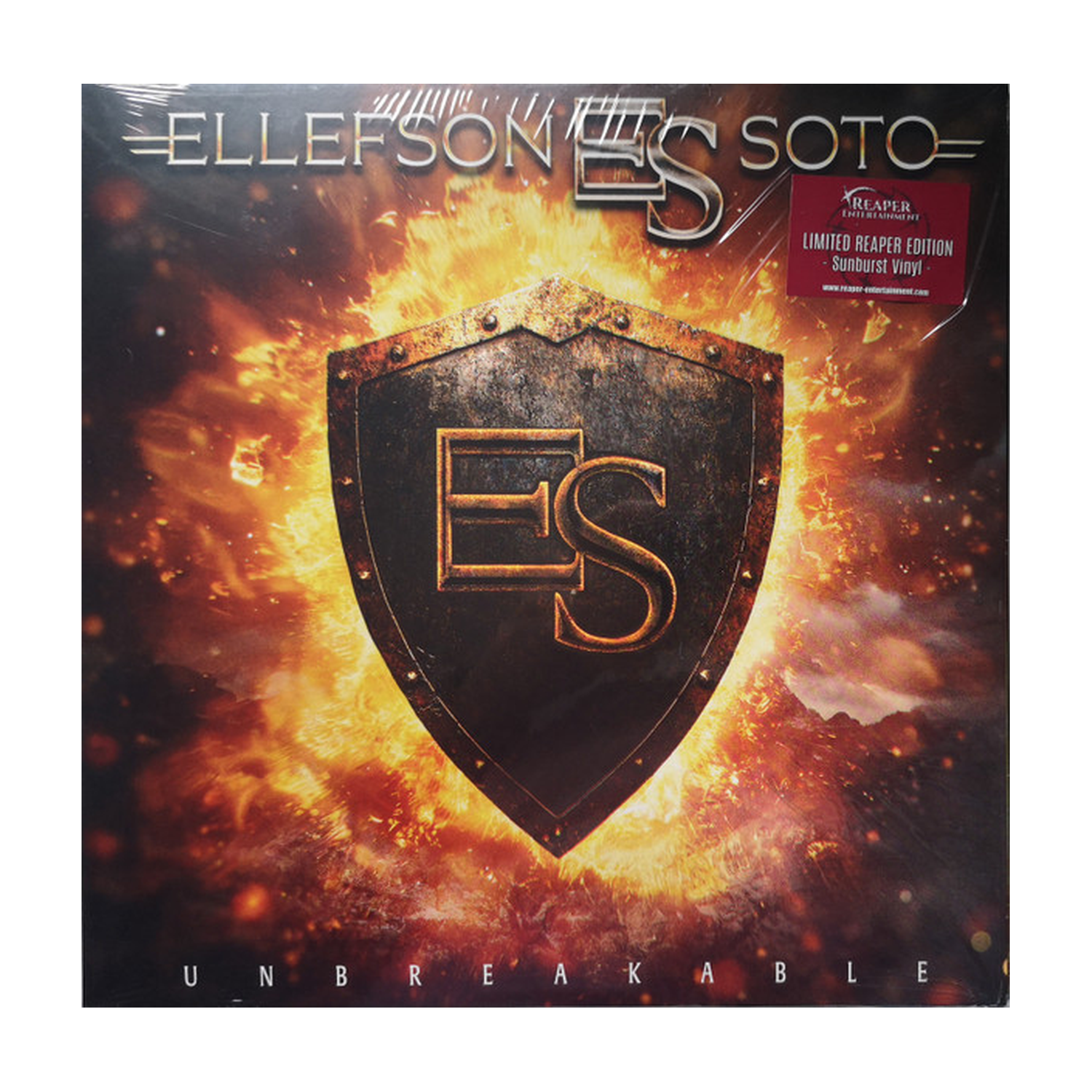 Ellefson-Soto - Unbreakable - Sunburst Yellow & Black Colored Vinyl (Yellow Vinyl)